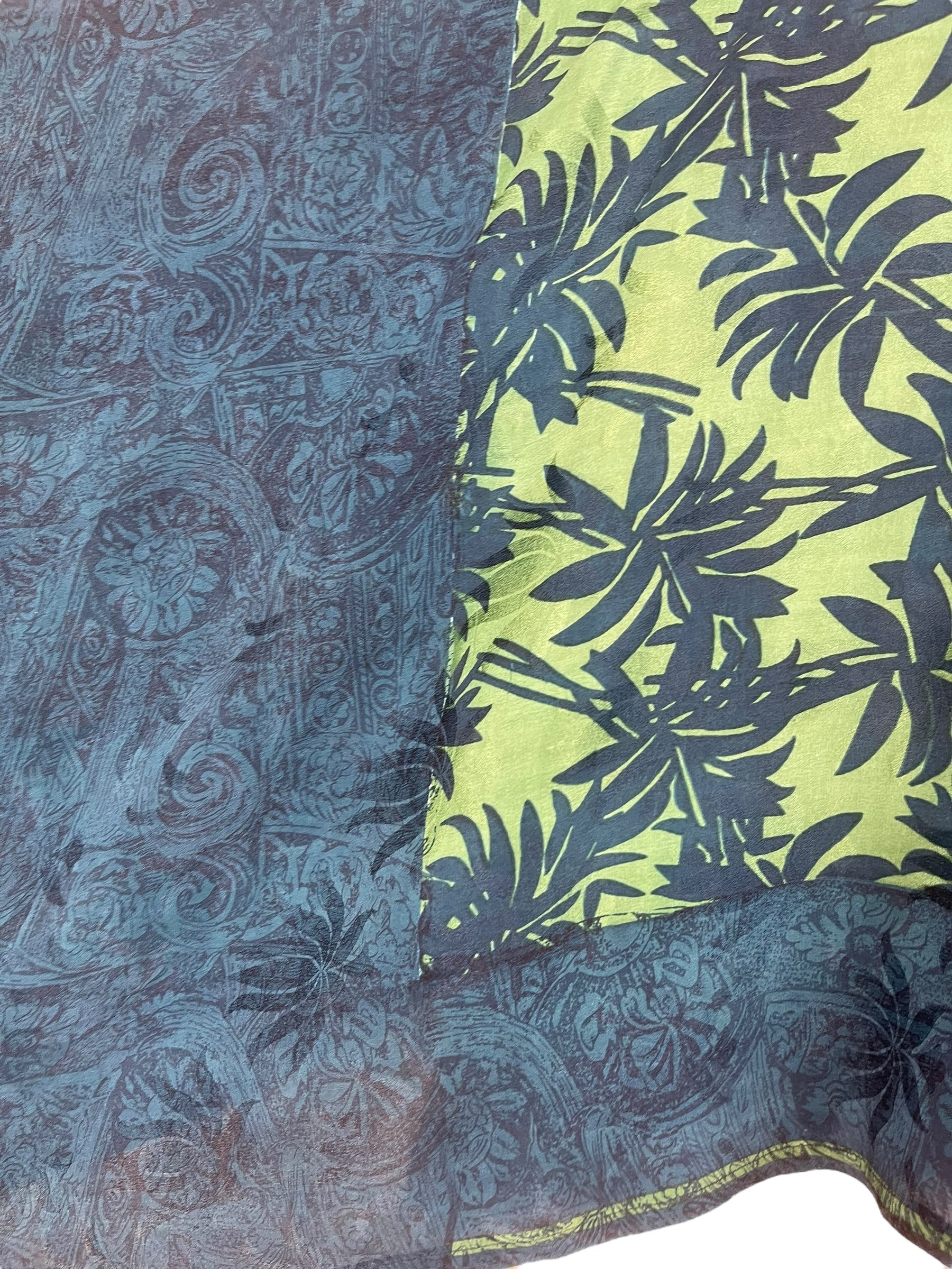 PRC7845 Avatar Pure Silk Capelet Poncho