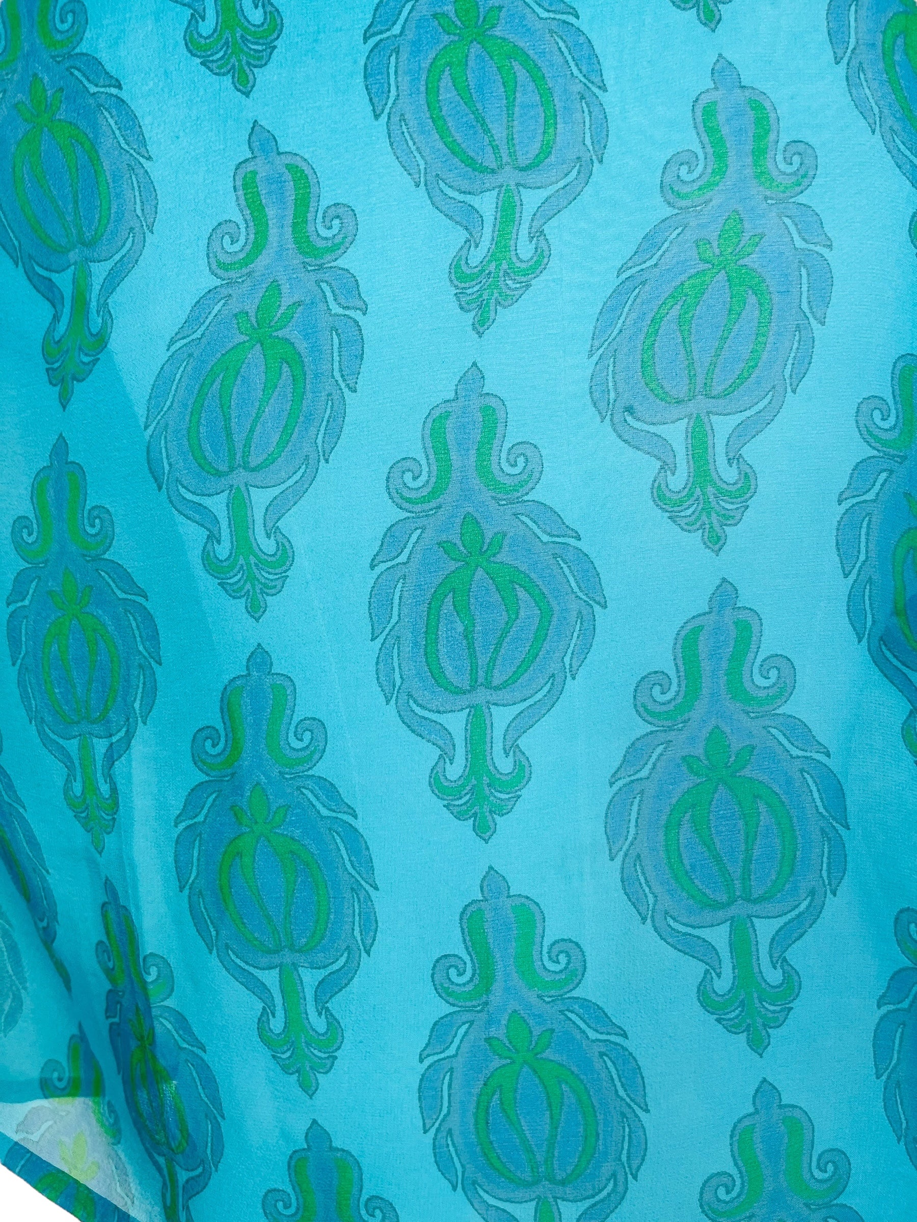 PRG7967 Sheer Avatar Pure Silk Boxy Top