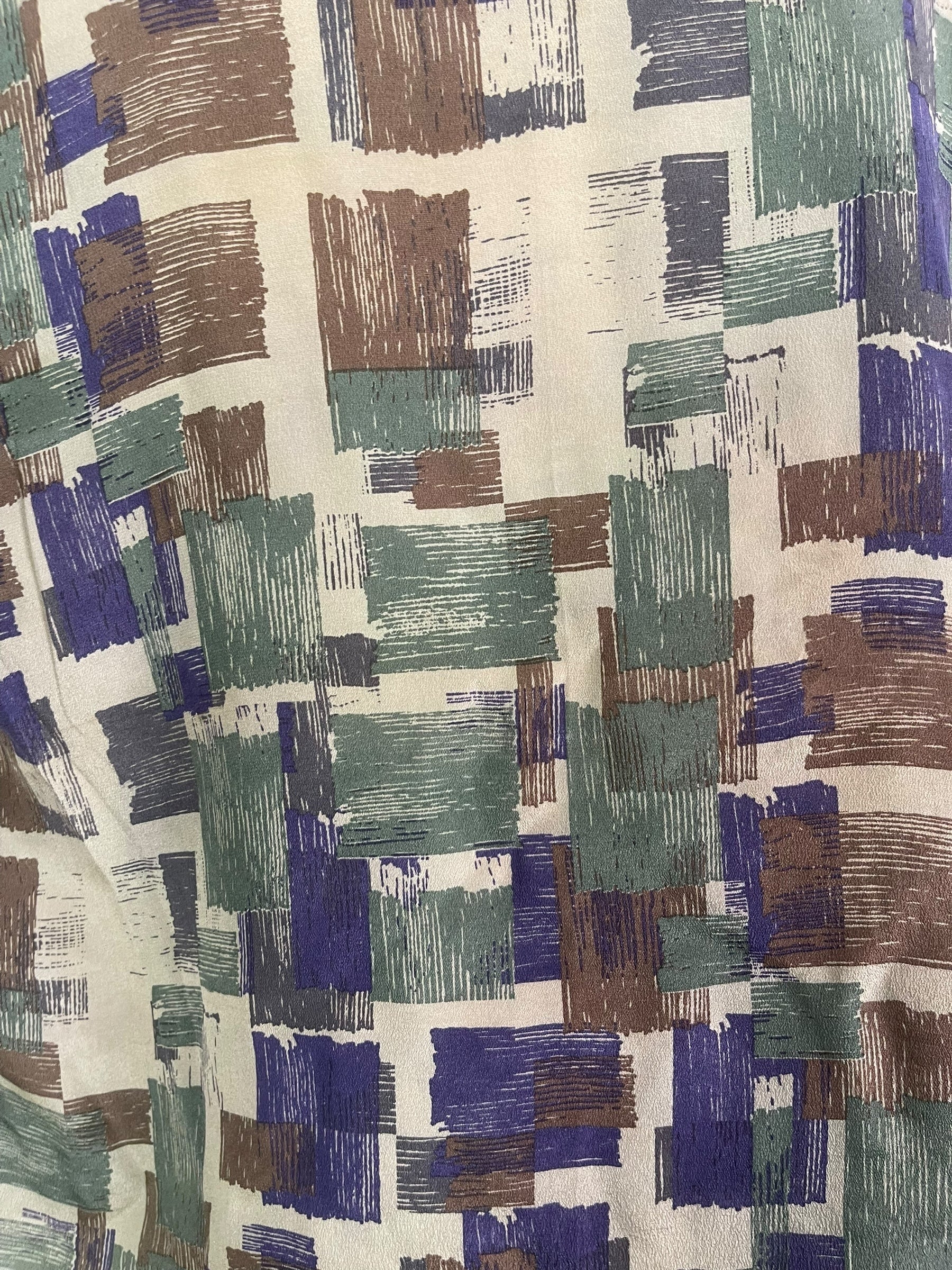 PRC7553 Avatar Pure Silk Side Slit Top