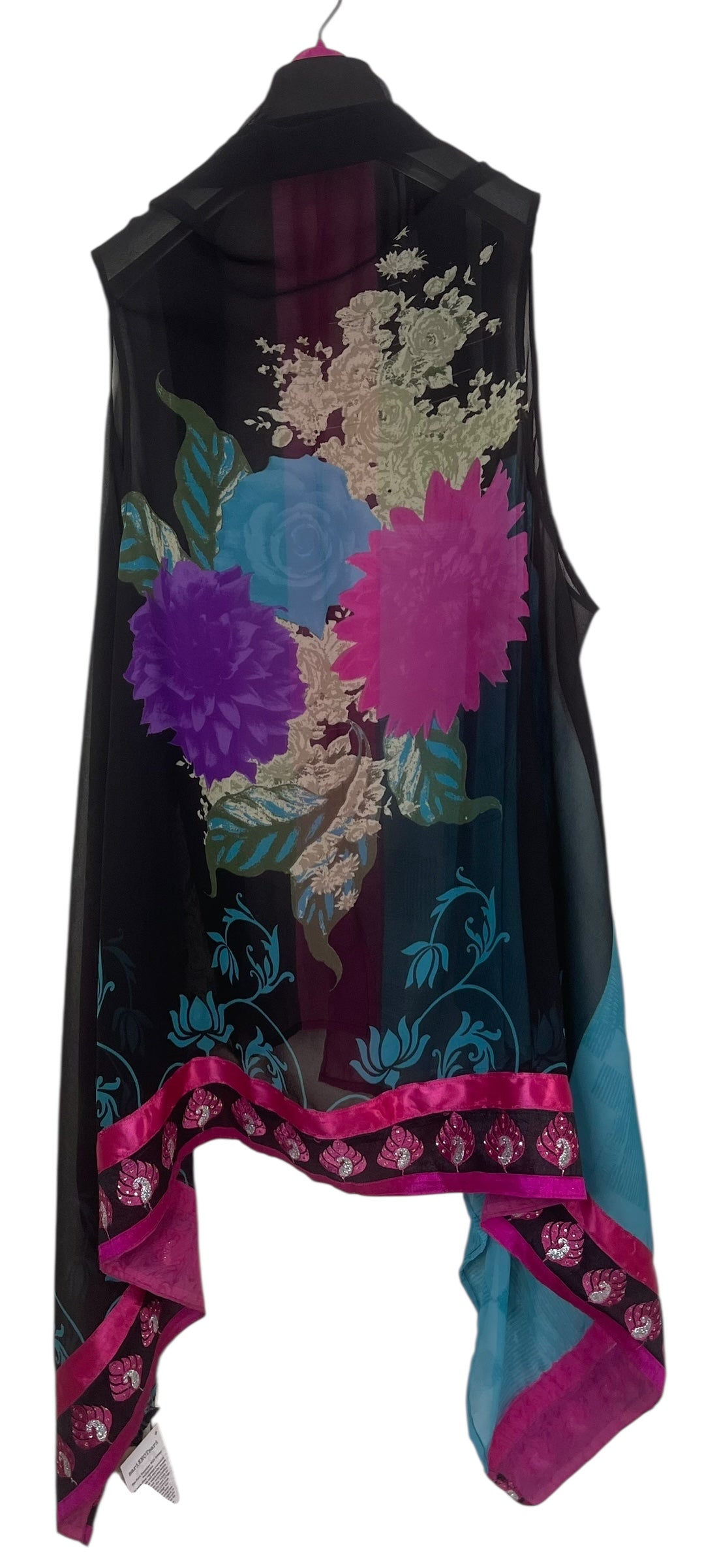 PRG8161 Sheer Avatar Pure Silk Versatile Vest