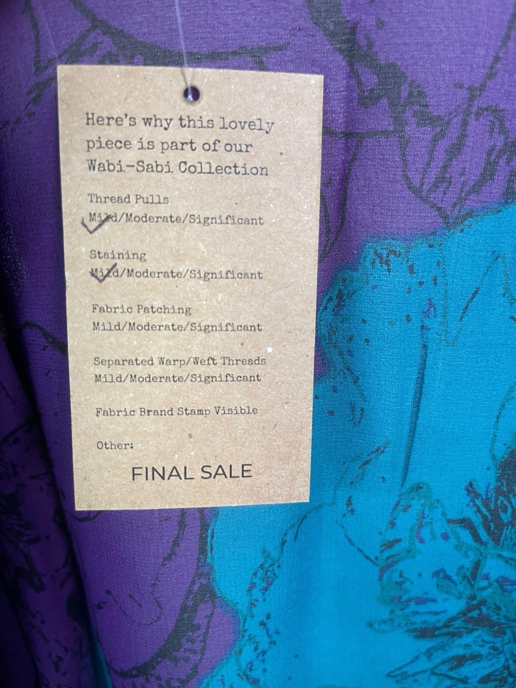 PRG8624 Sheer Wabi Sabi Pure Silk Kimono-Sleeved Top