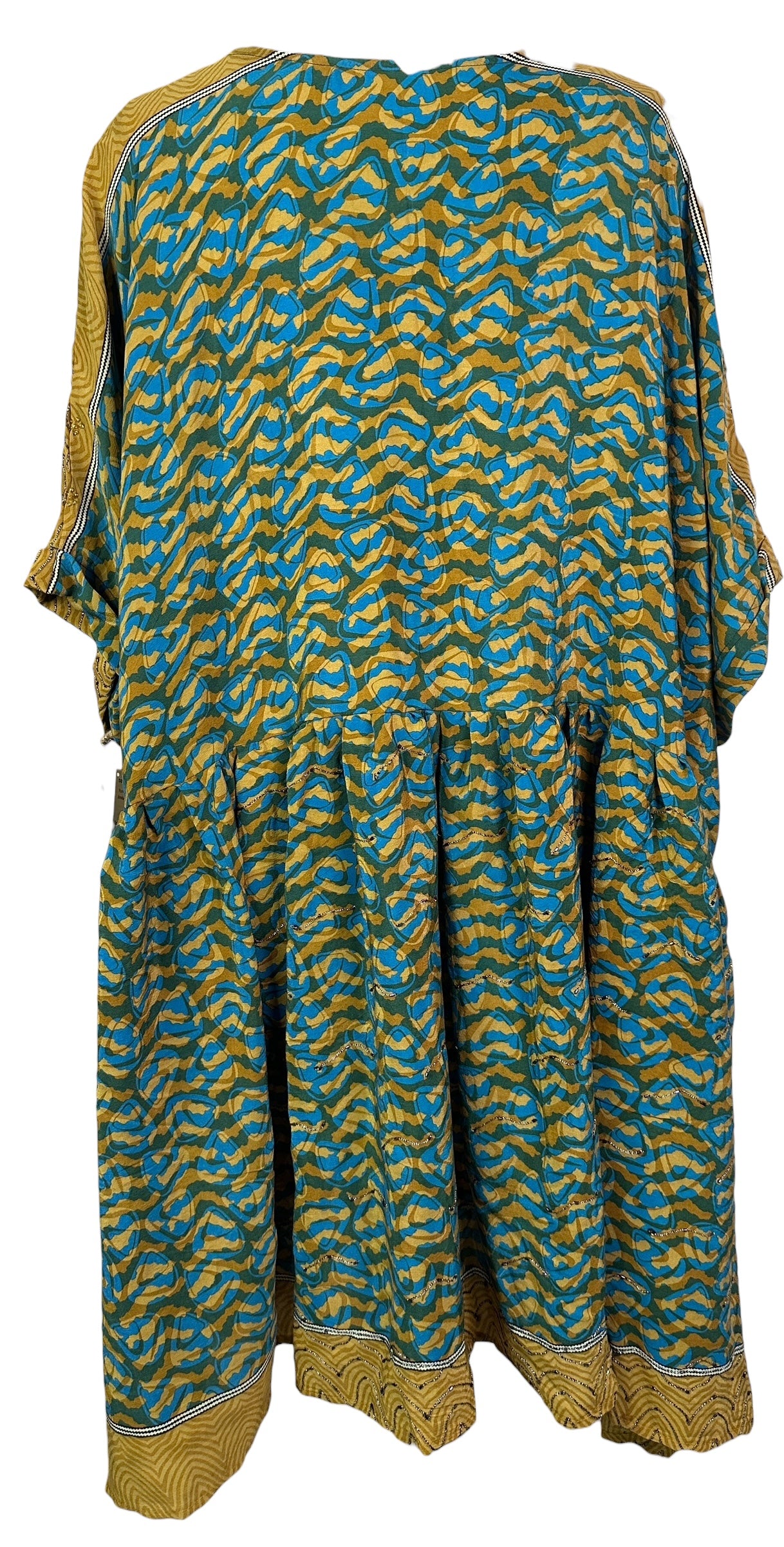 PRC3766 Avatar Pure Silk Boxy Babydoll Dress