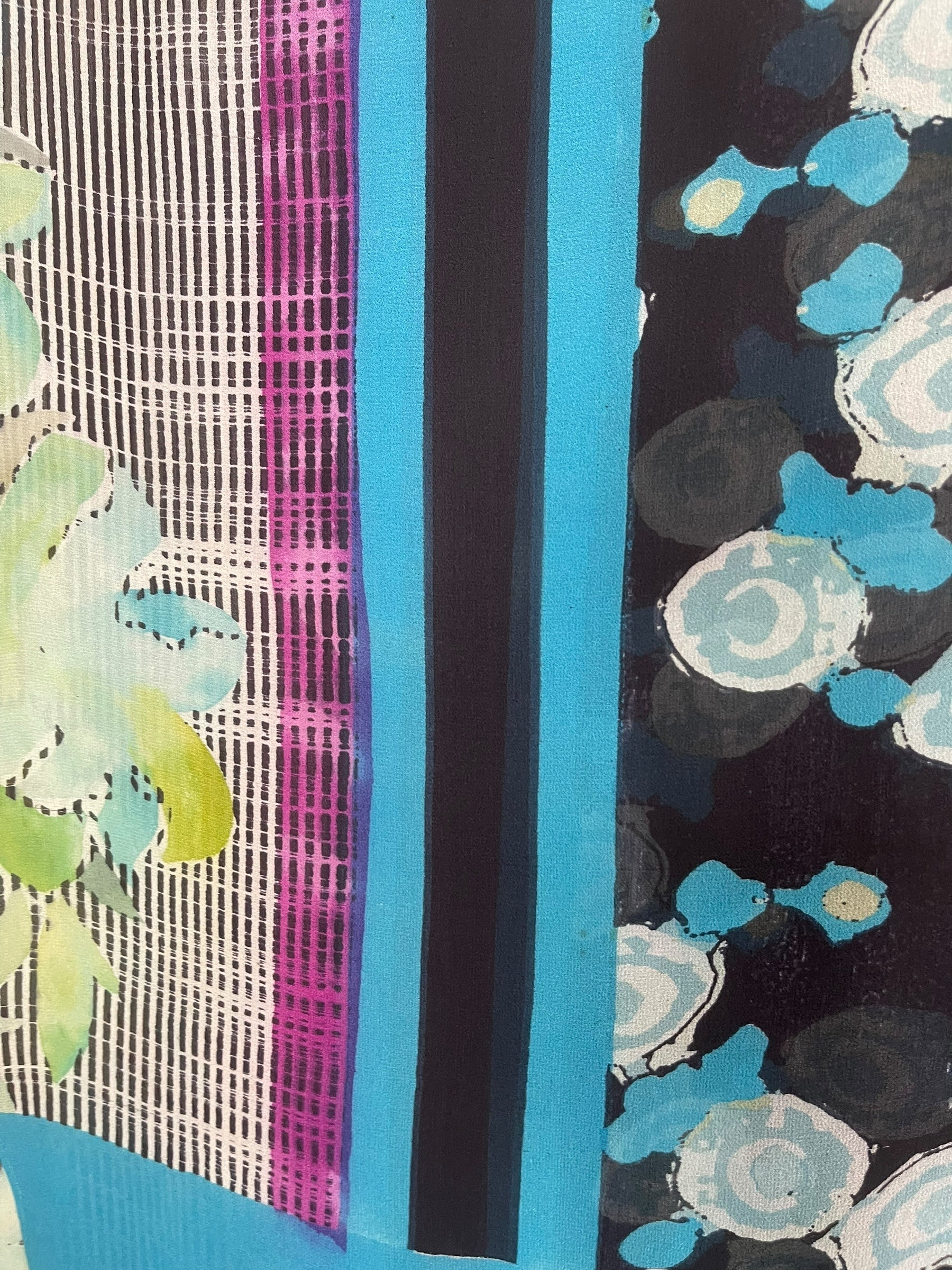 PRG8528 Sheer Wabi Sabi Pure Silk Hi Lo Top