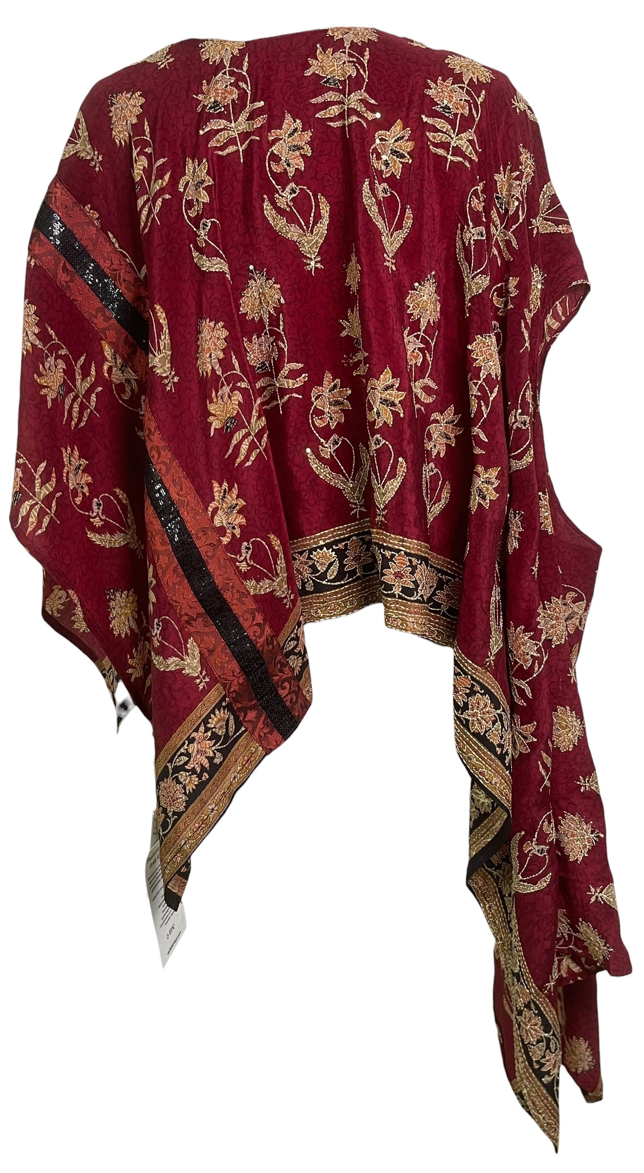 PRC8792 Avatar Pure Silk Versatile Vest by 15 FEBRUARY 2026 – Handmade ethical Vest from sariKNOTsari using upcycled silk. Designed in Canada for travel and slow fashion, loved from Toronto to LA to Sydney.