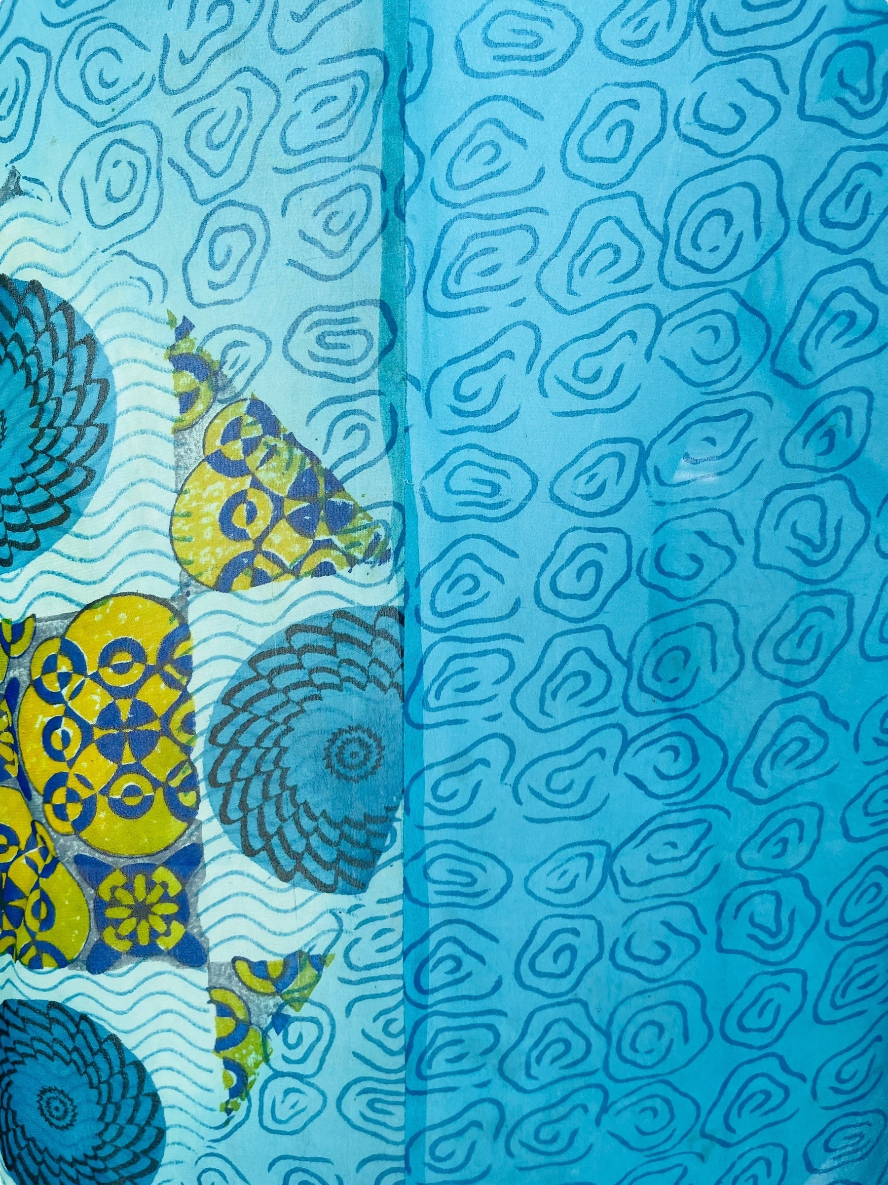 PRG7116 Sheer Wabi Sabi Pure Silk Waterfall Top