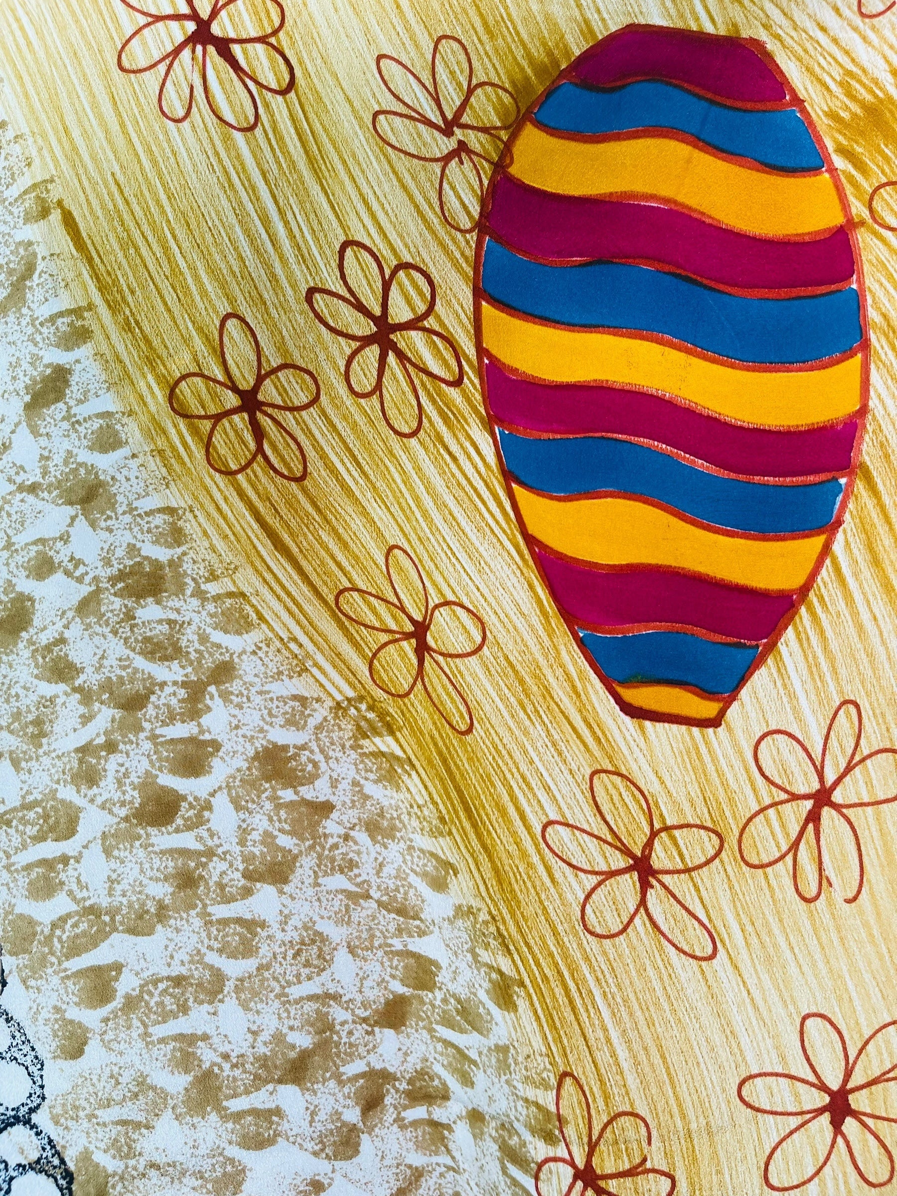 PRC7301 Avatar Pure Silk Midi Length Kaftan