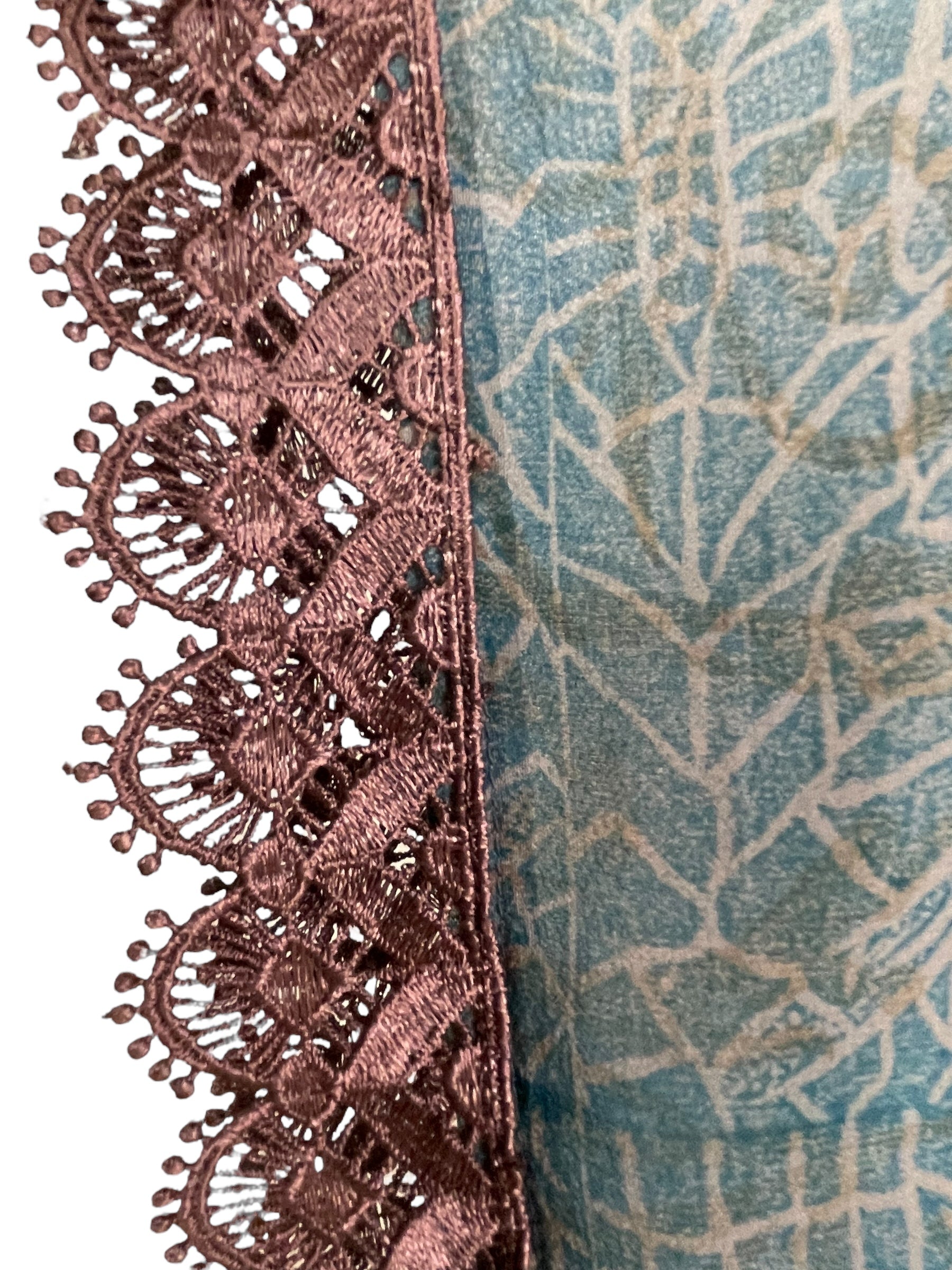 PRG5507 Sheer Avatar Pure Silk Boxy Top