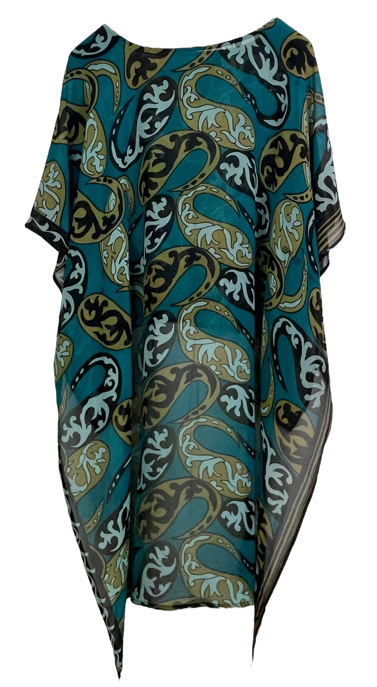 PRG7717 Sheer Avatar Pure Silk Hi Lo Top