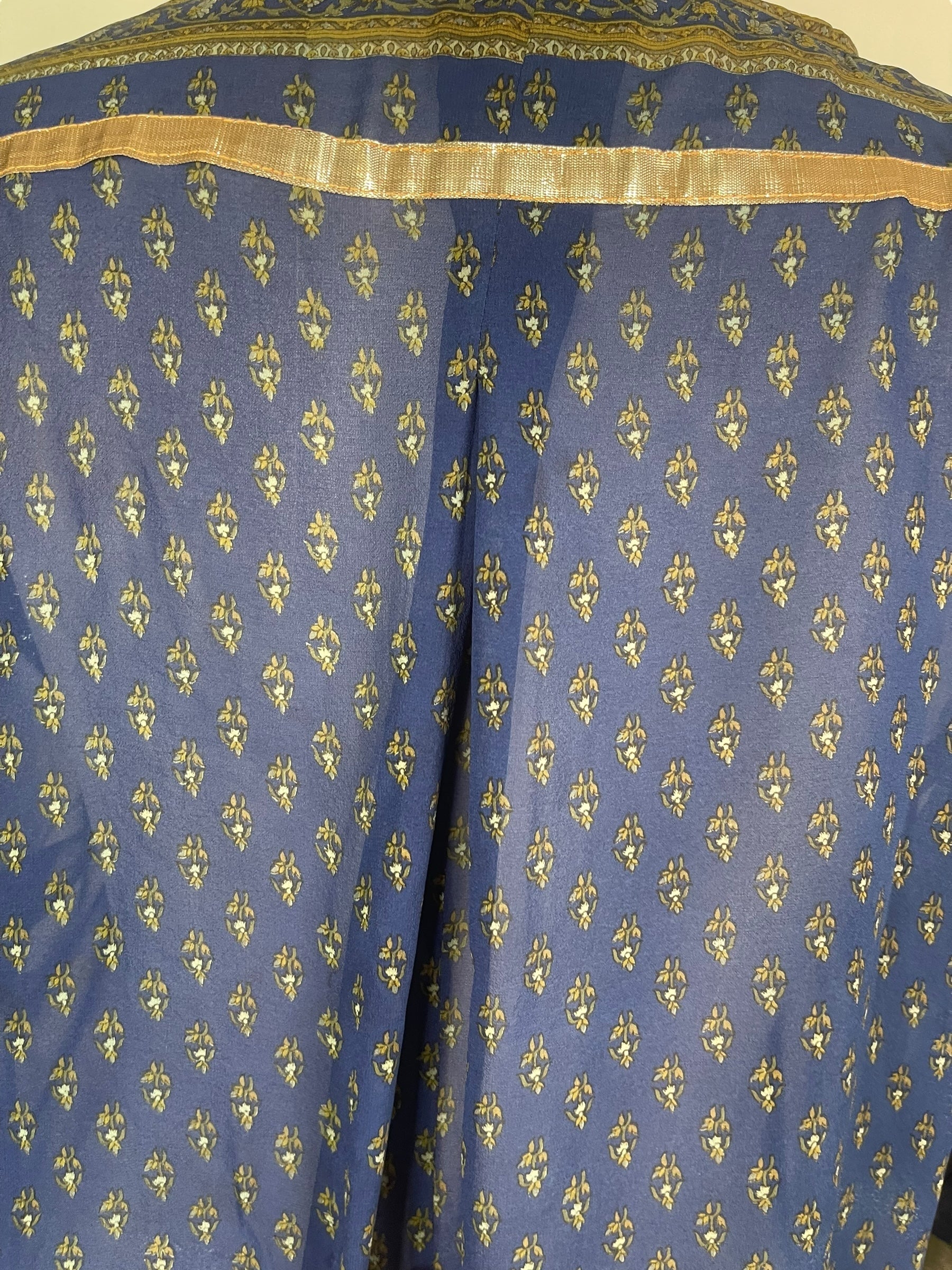 PRG7961 Sheer Avatar Pure Silk Self Pocket Tunic Dress