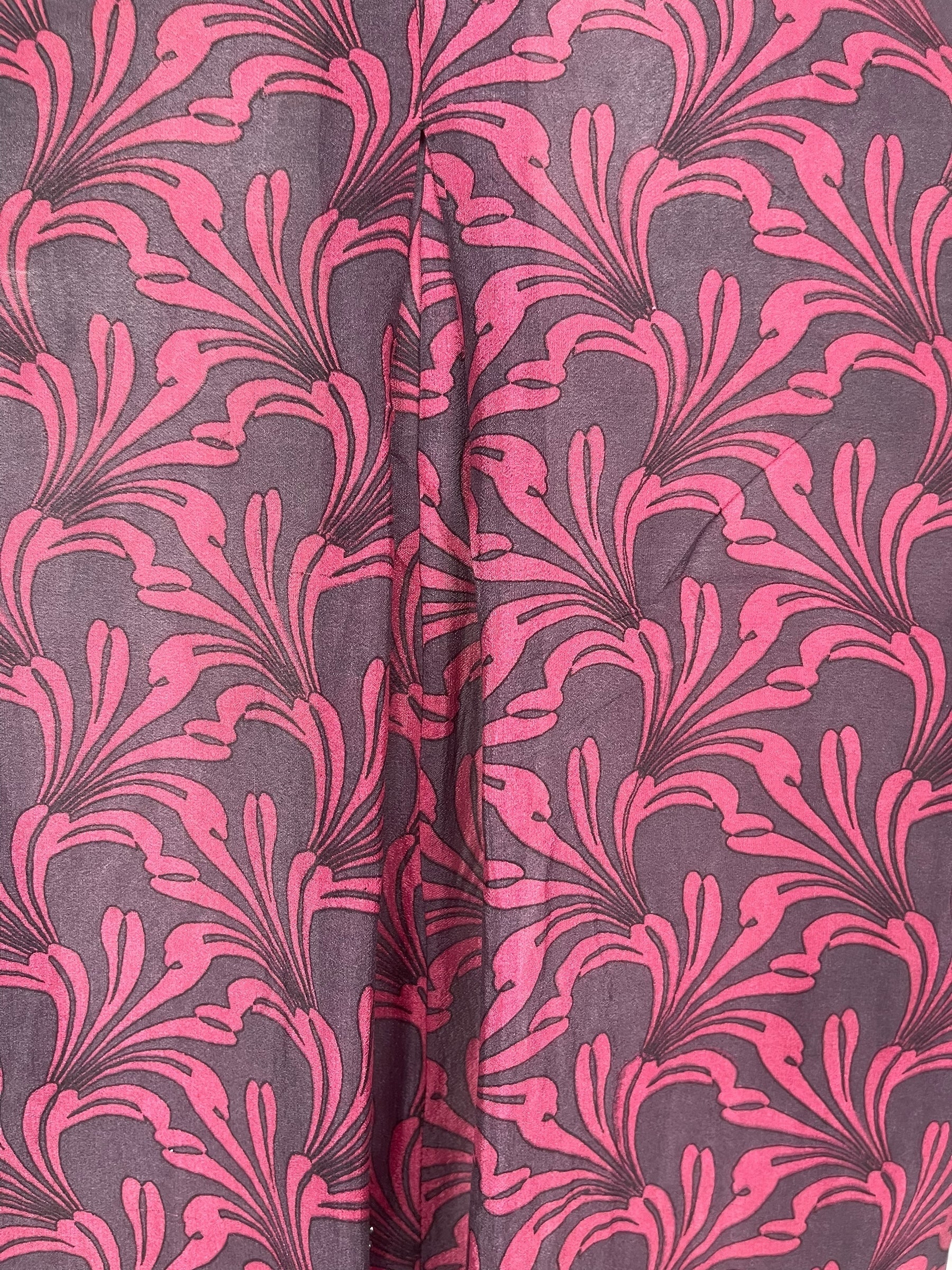 PRC8458 Avatar Pure Silk Self Pocket Tunic Dress