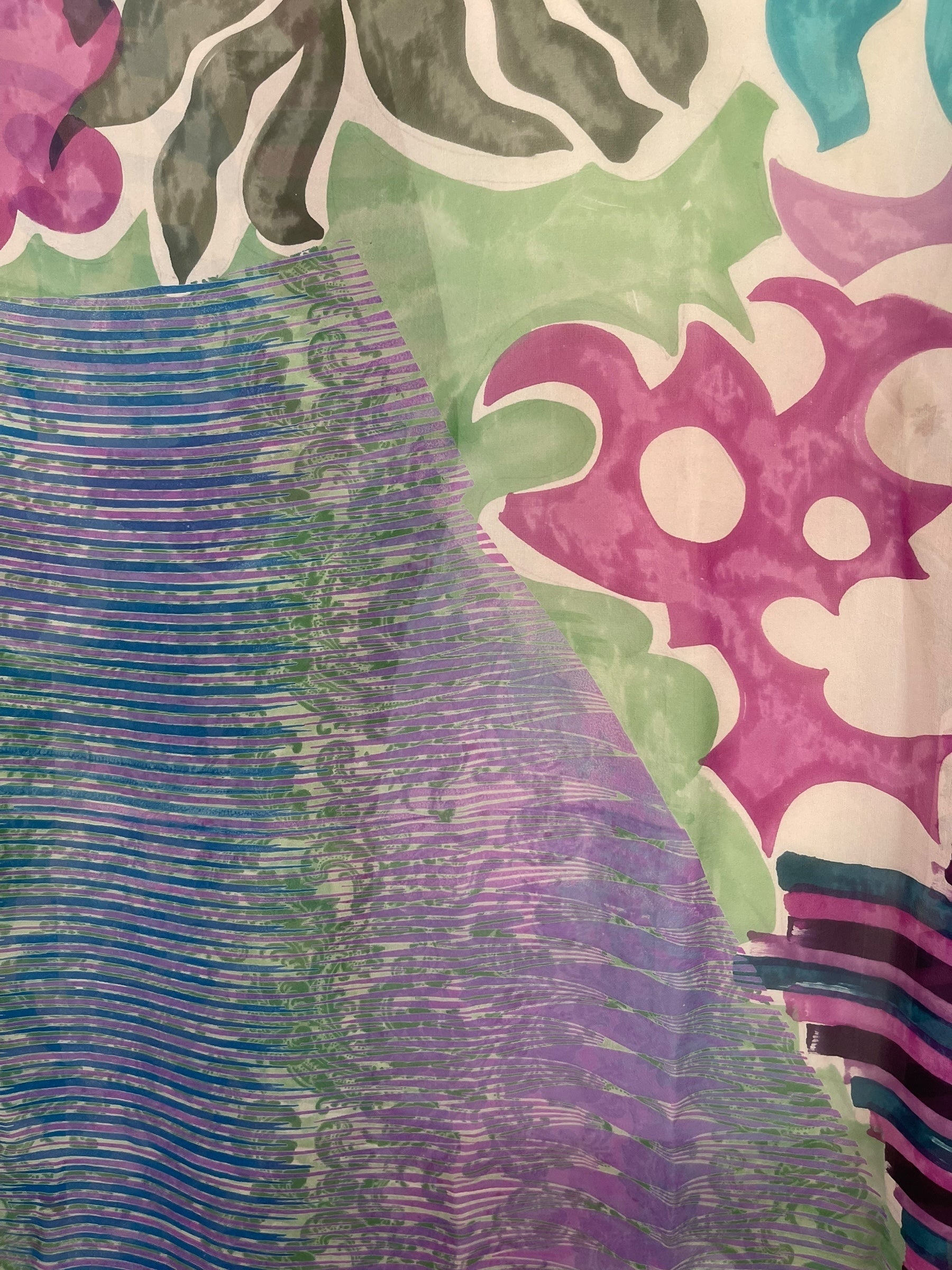 PREVIEW PRG8565 Sheer Wabi Sabi Pure Silk Midi Length Kaftan by MARCH2026 – Handmade ethical Midi Length Kaftan from sariKNOTsari using upcycled silk. Designed in Canada for travel and slow fashion, loved from Toronto to LA to Sydney.