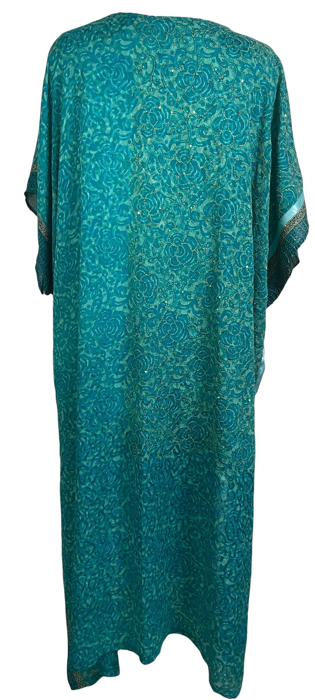 PRC8886 Avatar Pure Silk Maxi Kaftan