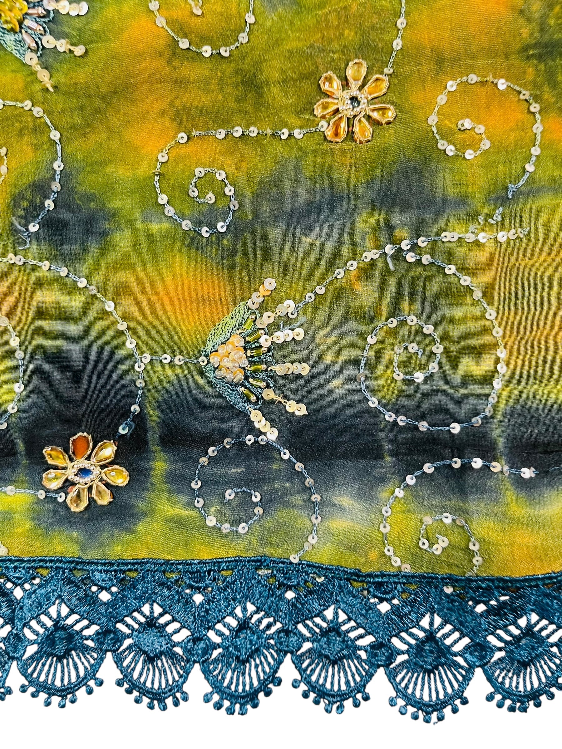 PRC6394 Avatar Pure Silk Side Slit Top