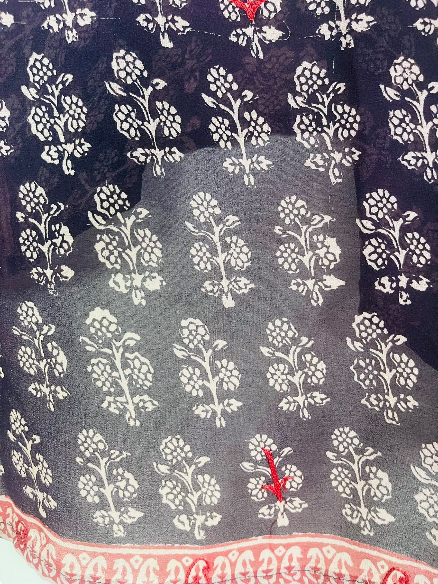 PRG7439 Sheer Wabi Sabi Pure Silk Versatile Vest