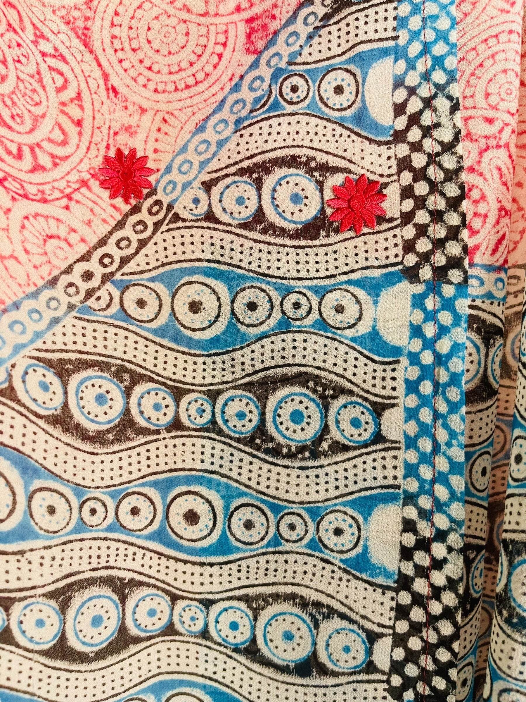 PRG7737 Sheer Wabi Sabi Pure Silk Versatile Vest