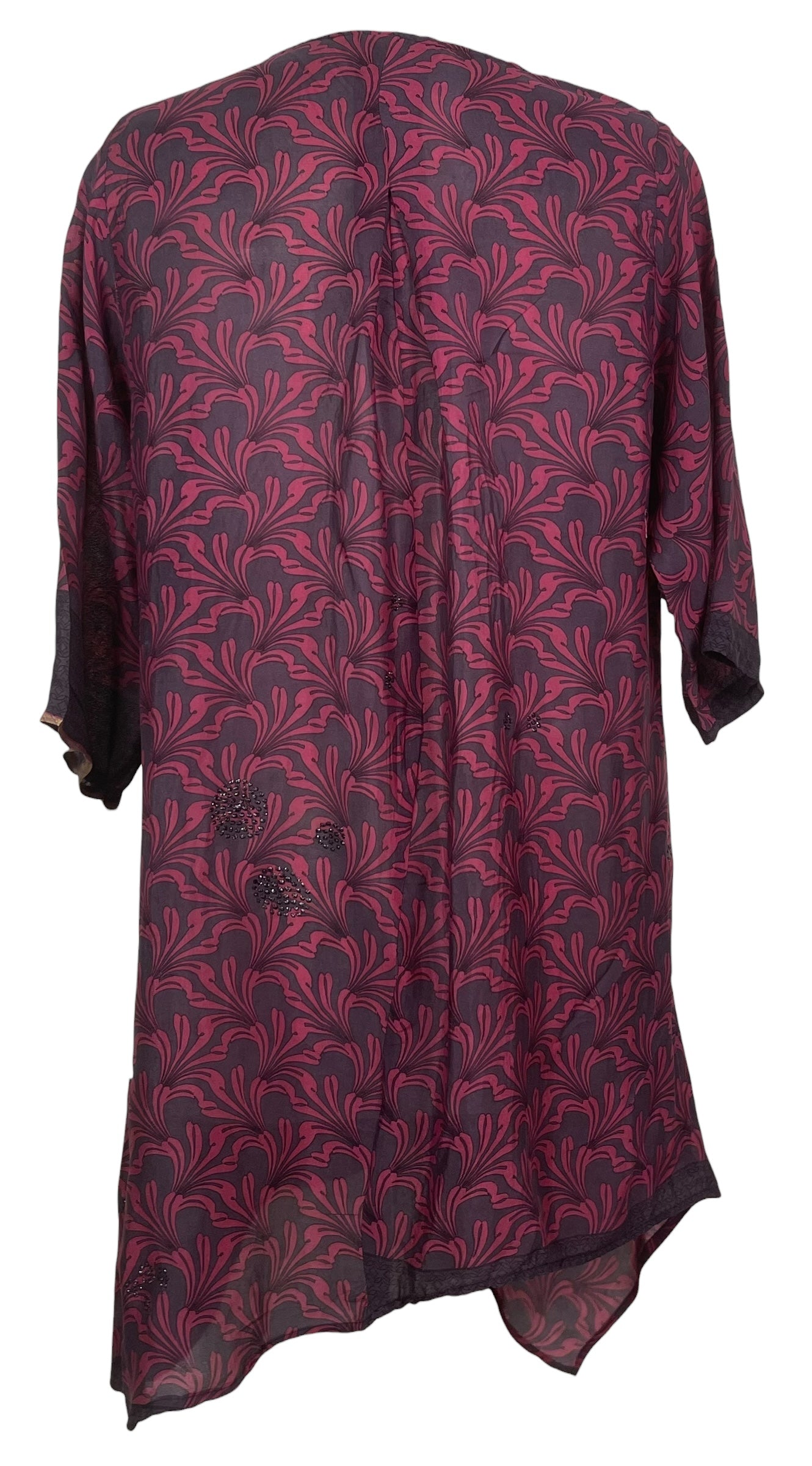 PREVIEW PRC8458 Avatar Pure Silk Self Pocket Tunic Dress