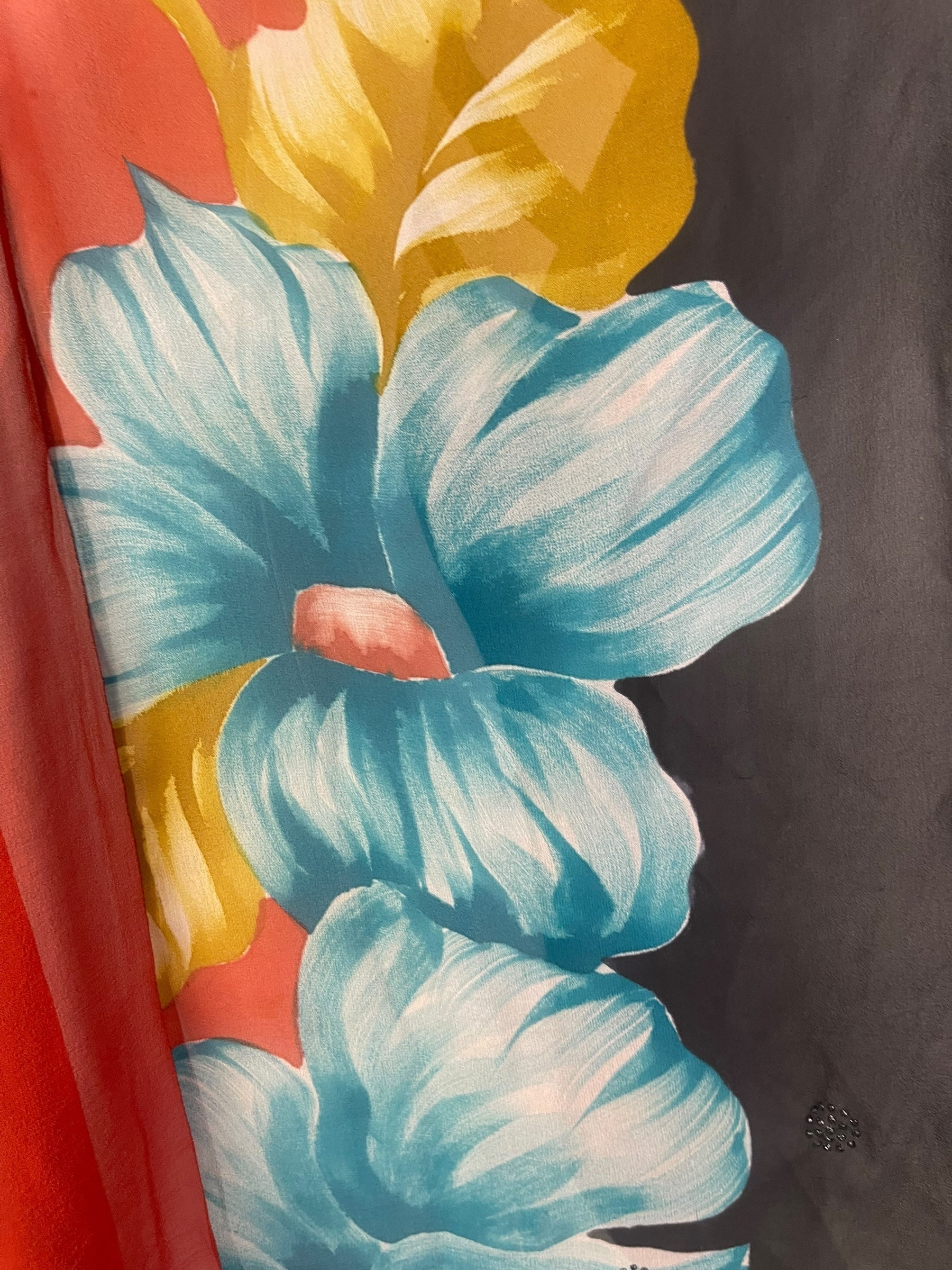 PREVIEW PRG8594 Sheer Wabi Sabi Pure Silk Cardigan by FEBRUARY2026 – Handmade ethical Cardigan from sariKNOTsari using upcycled silk. Designed in Canada for travel and slow fashion, loved from Toronto to LA to Sydney.