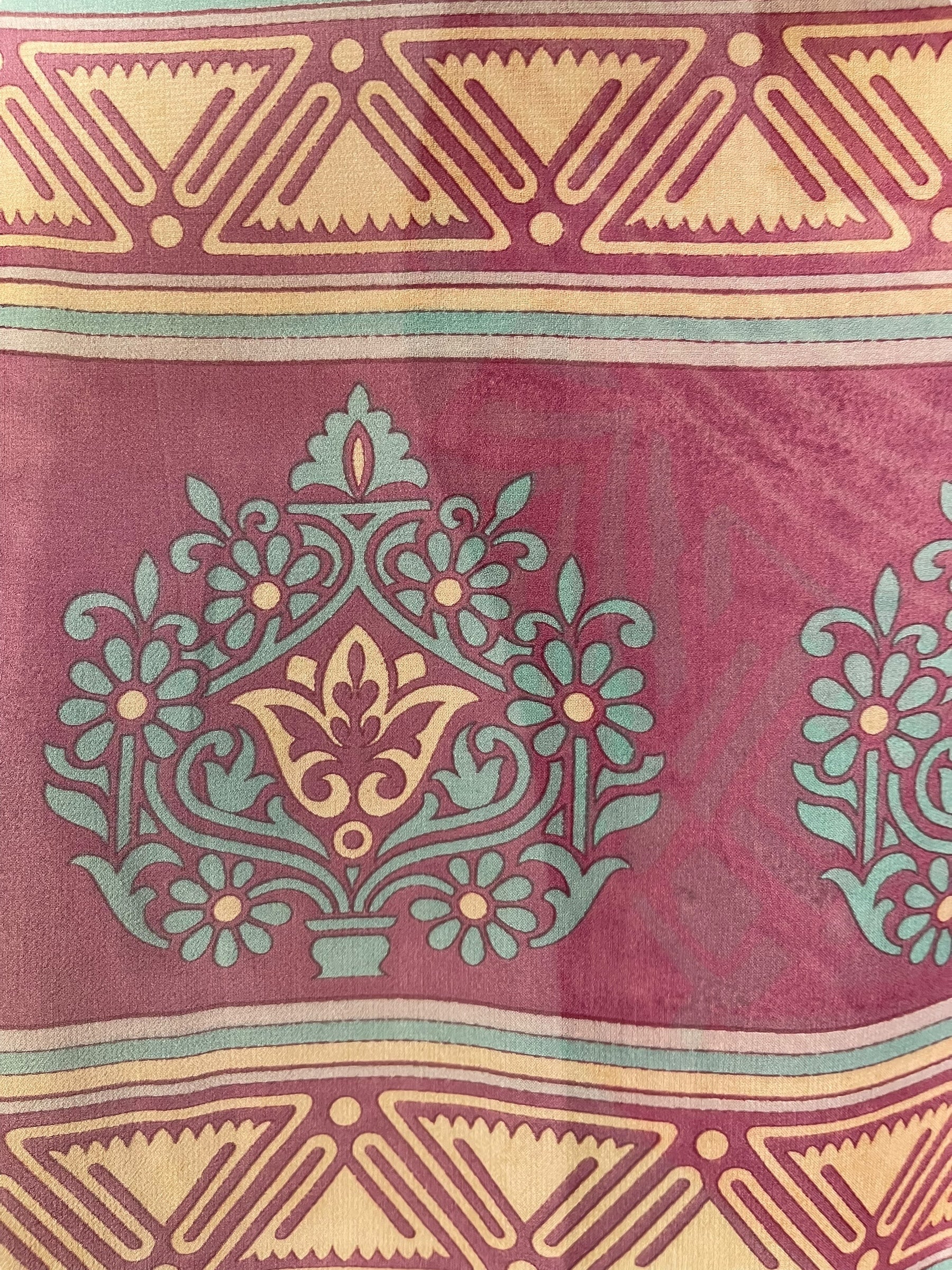 PRG7056 Sheer Wabi Sabi Pure Silk Waterfall Top