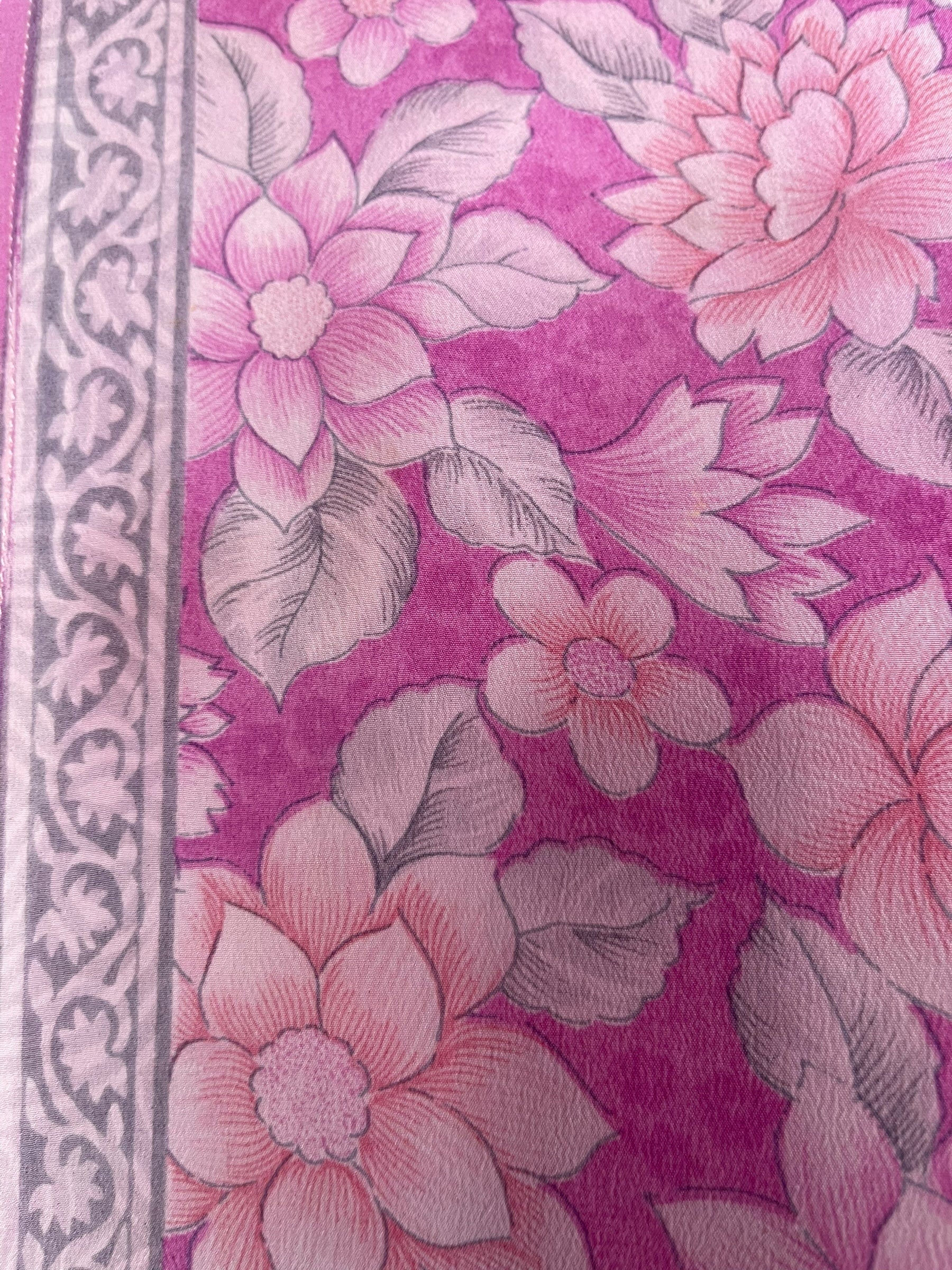 PRC7603 Wabi Sabi Pure Silk Long Tunic with Side Ties