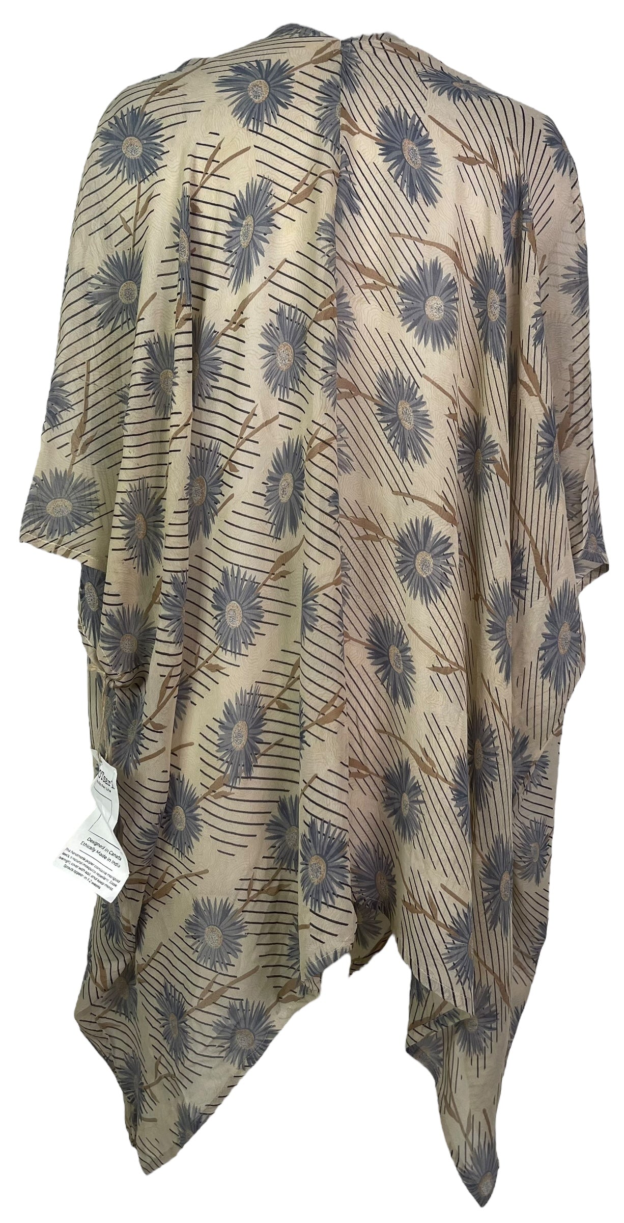 PRG7566 Sheer Avatar Pure Silk Cardigan