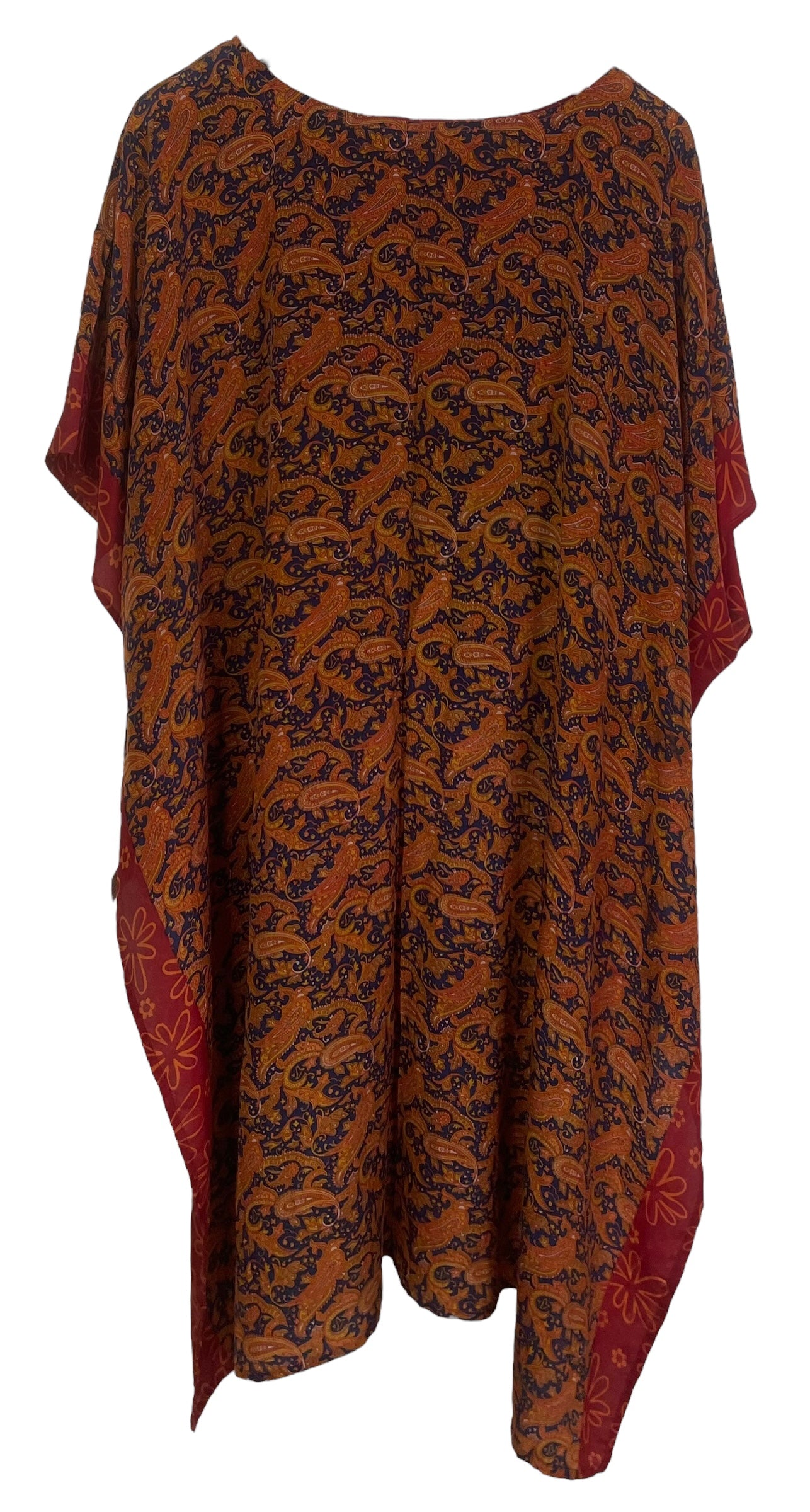 PRC7695 Wabi Sabi Pure Silk Hi Lo Top