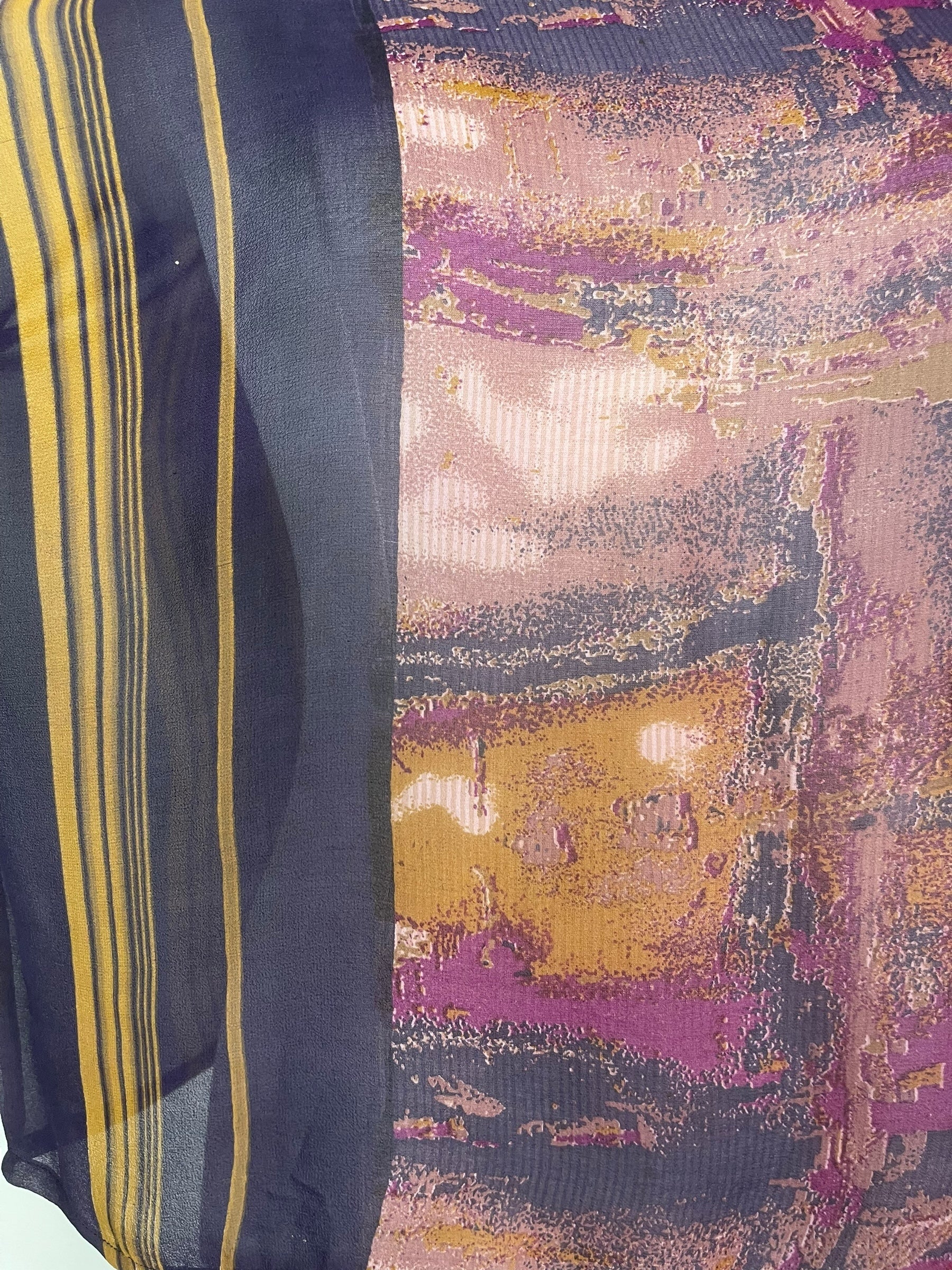 PRG7630 Sheer Wabi Sabi Pure Silk Boxy Top