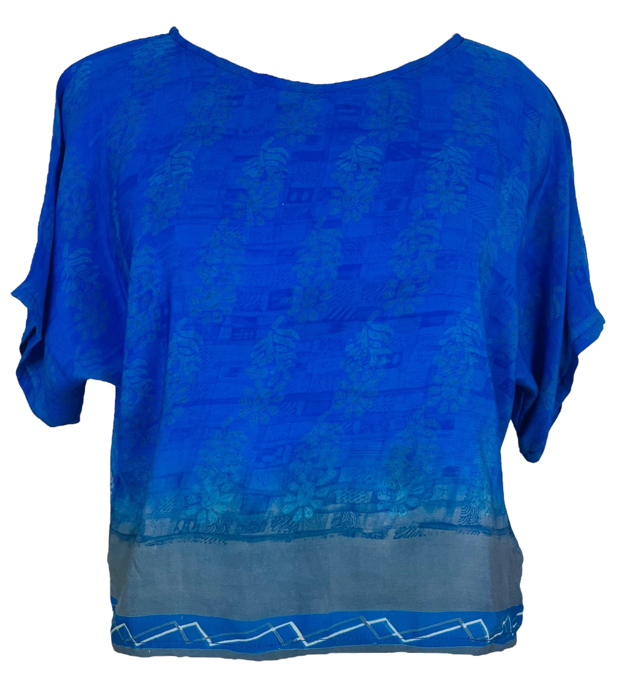 PRC7947 Avatar Pure Silk Boxy Top