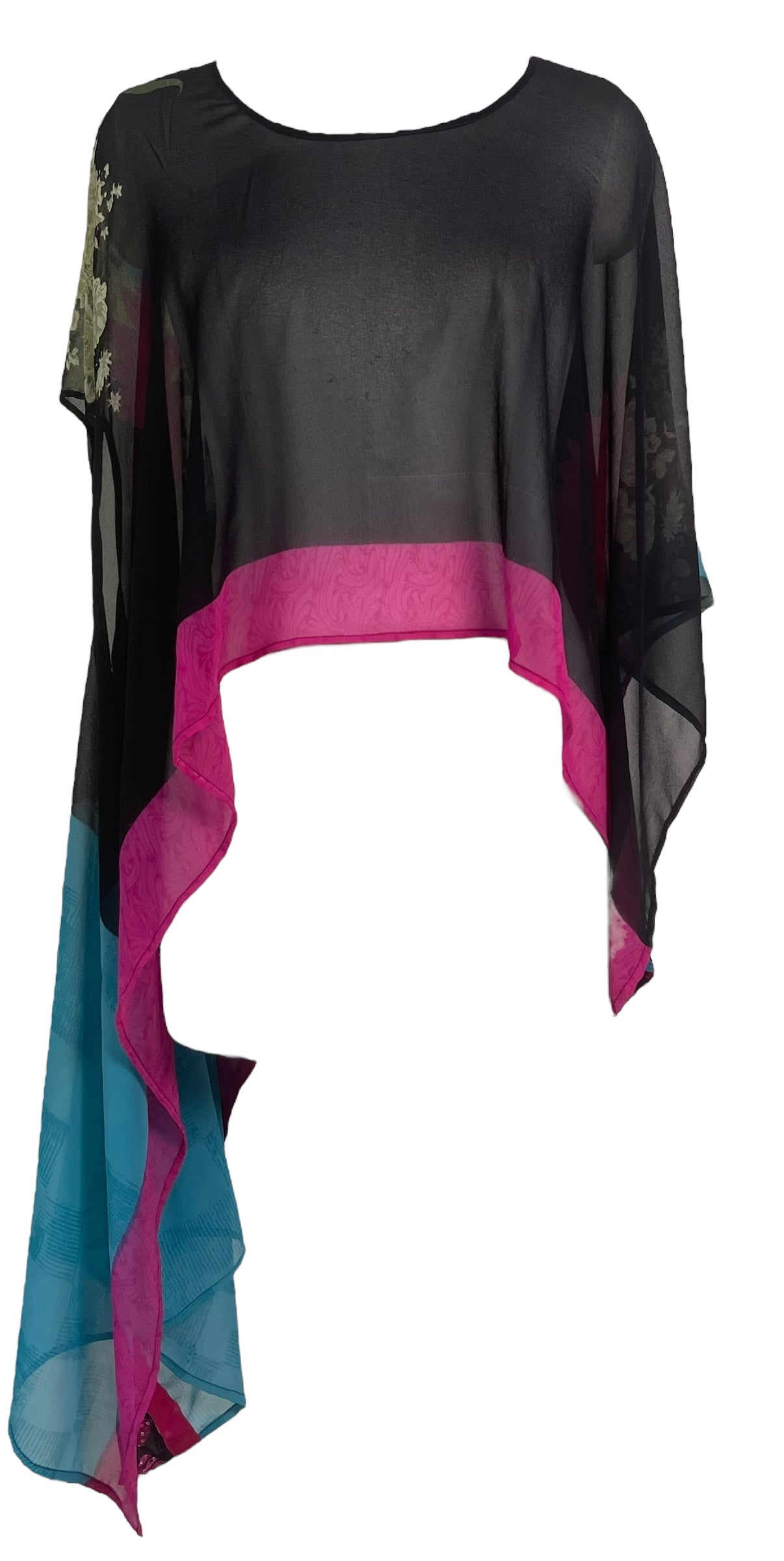 PRG8161 Sheer Avatar Pure Silk Versatile Vest