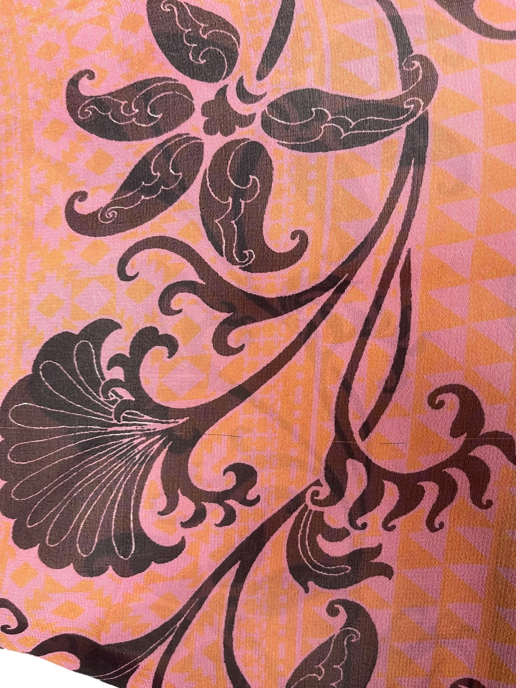 PREVIEW PRG8137 Avatar Pure Silk Long Tunic with Side Ties by DECEMBER2025 – Handmade ethical Side Tie Tunic from sariKNOTsari using upcycled silk. Designed in Canada for travel and slow fashion, loved from Toronto to LA to Sydney.