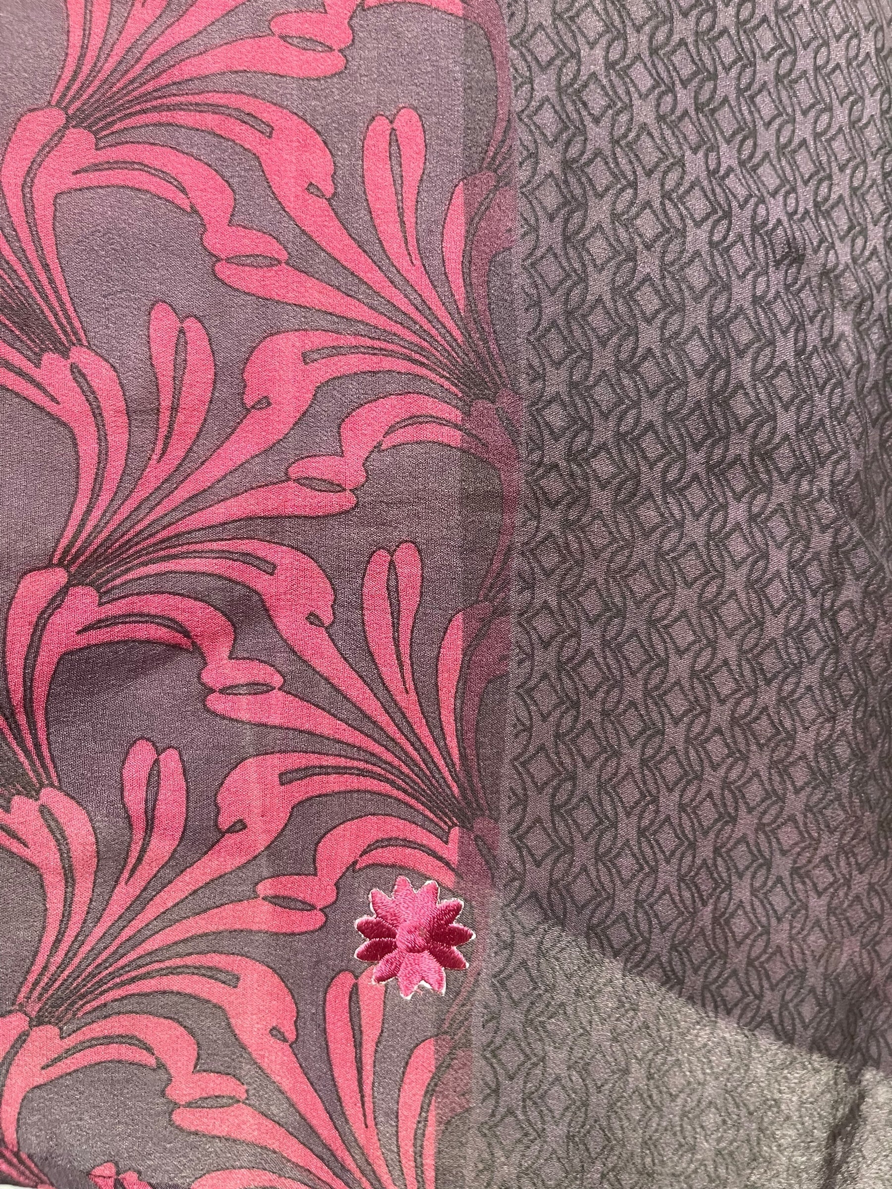 PRC8458 Avatar Pure Silk Self Pocket Tunic Dress