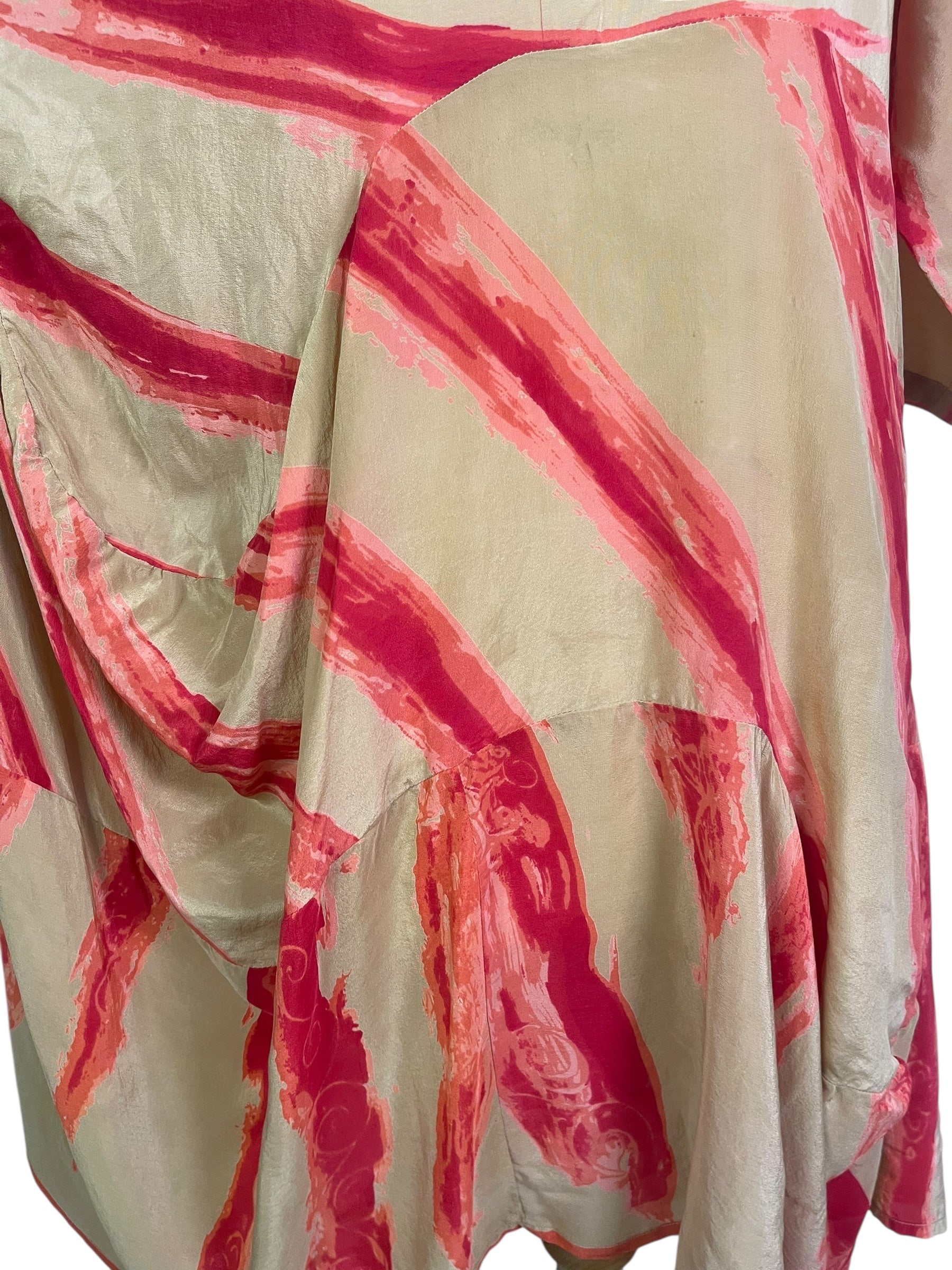 PRC8907 Wabi Sabi Sculptural Silk Long Tunic Dress by 15 FEBRUARY 2026 – Handmade ethical Sculptural Dress from sariKNOTsari using upcycled silk. Designed in Canada for travel and slow fashion, loved from Toronto to LA to Sydney.
