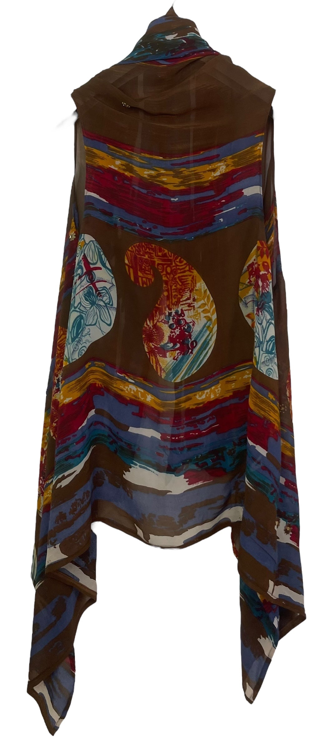 PRG7343 Sheer Avatar Pure Silk Versatile Vest