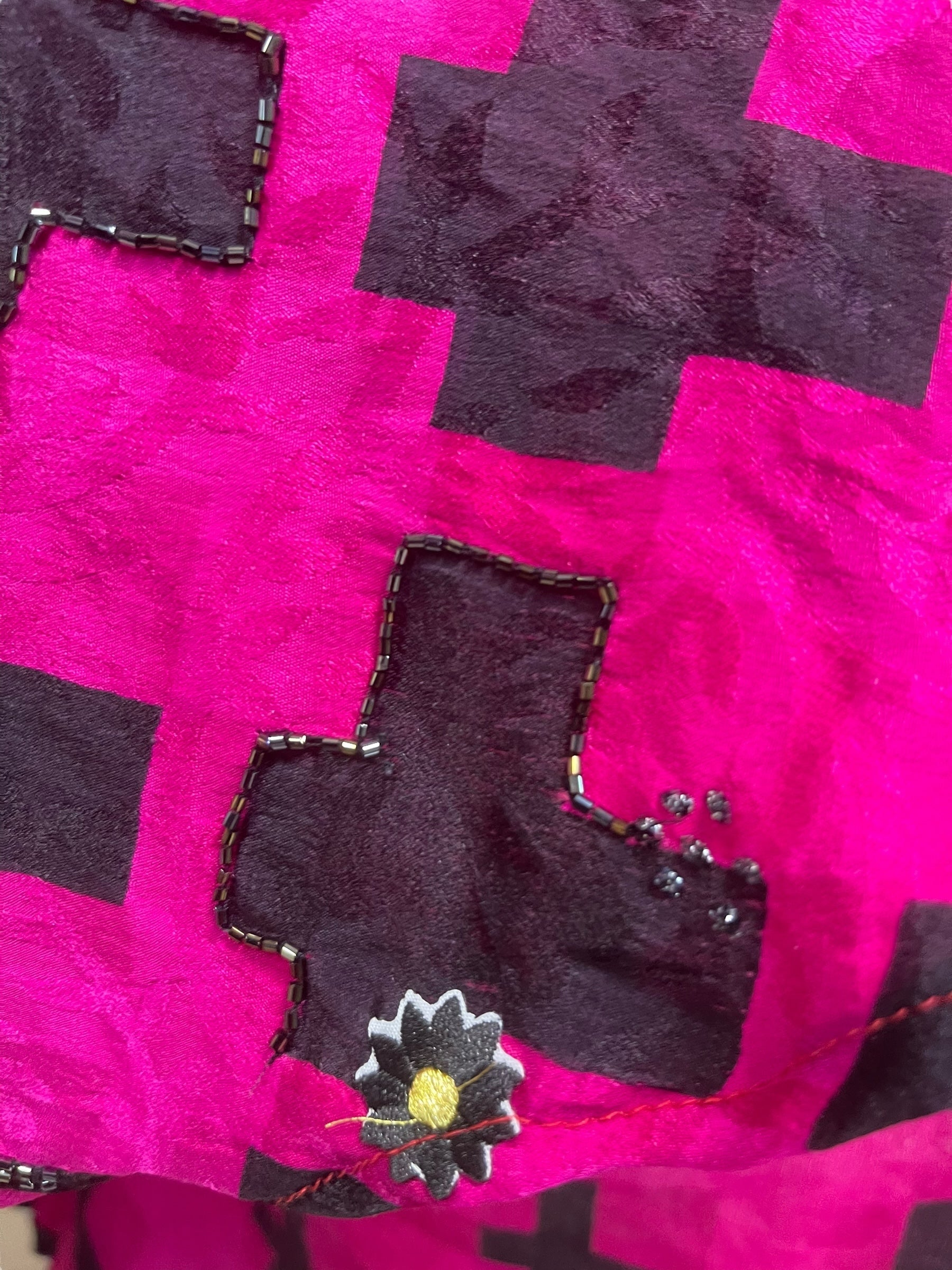 PRC7680 Wabi Sabi Pure Silk Maxi Dress with Belt