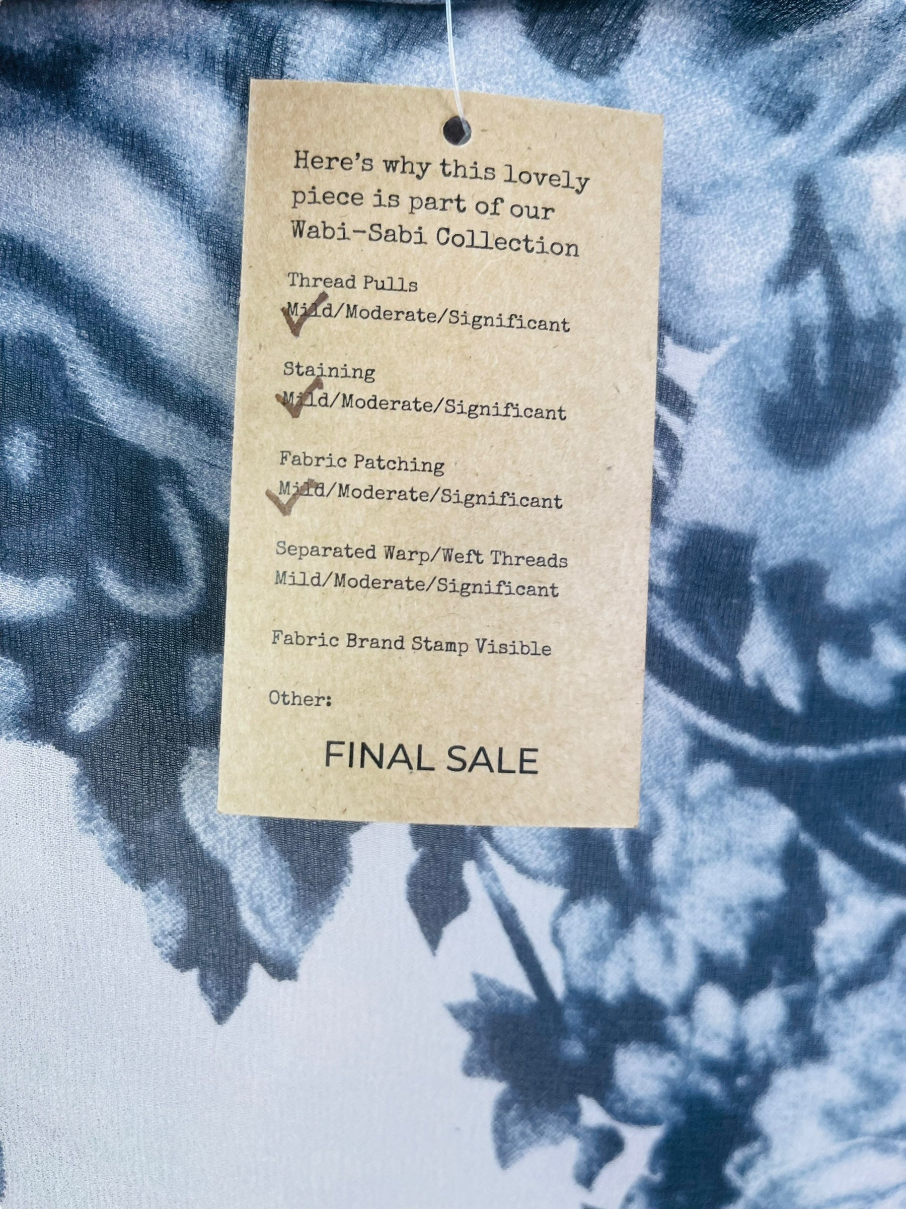 PRG7079 Sheer Wabi Sabi Pure Silk Side Slit Top