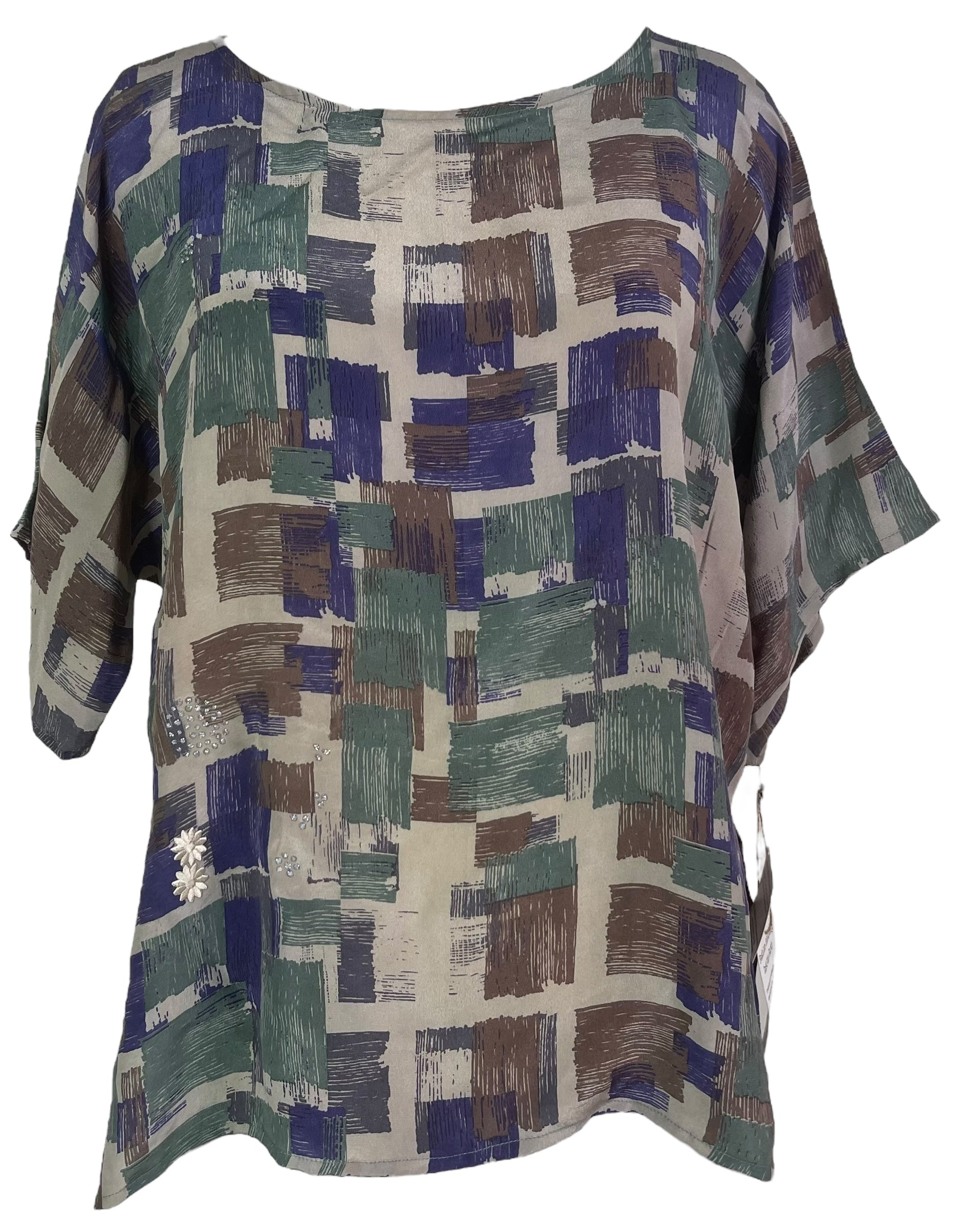 PREVIEW PRC7553 Avatar Pure Silk Side Slit Top