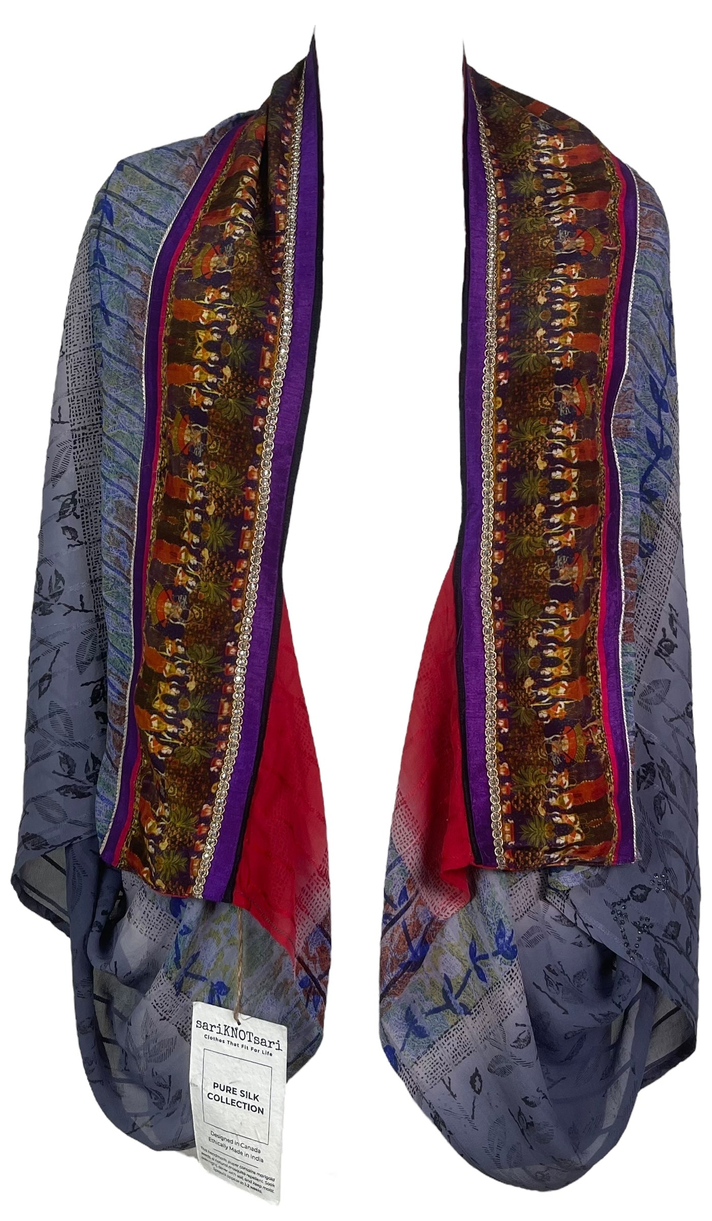 PRG7345 Sheer Avatar Pure Silk Shrug