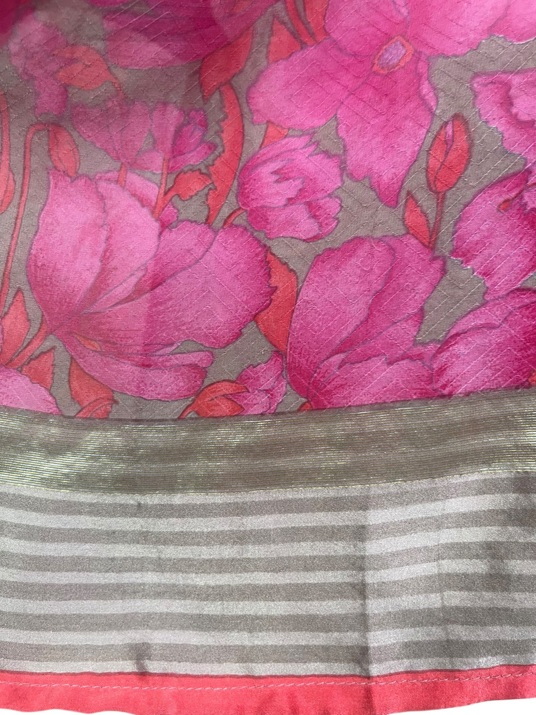 PREVIEW PRG8435 Sheer Avatar Pure Silk Sculptural Long Tunic Dress by FEBRUARY2026 – Handmade ethical Sculptural Dress from sariKNOTsari using upcycled silk. Designed in Canada for travel and slow fashion, loved from Toronto to LA to Sydney.