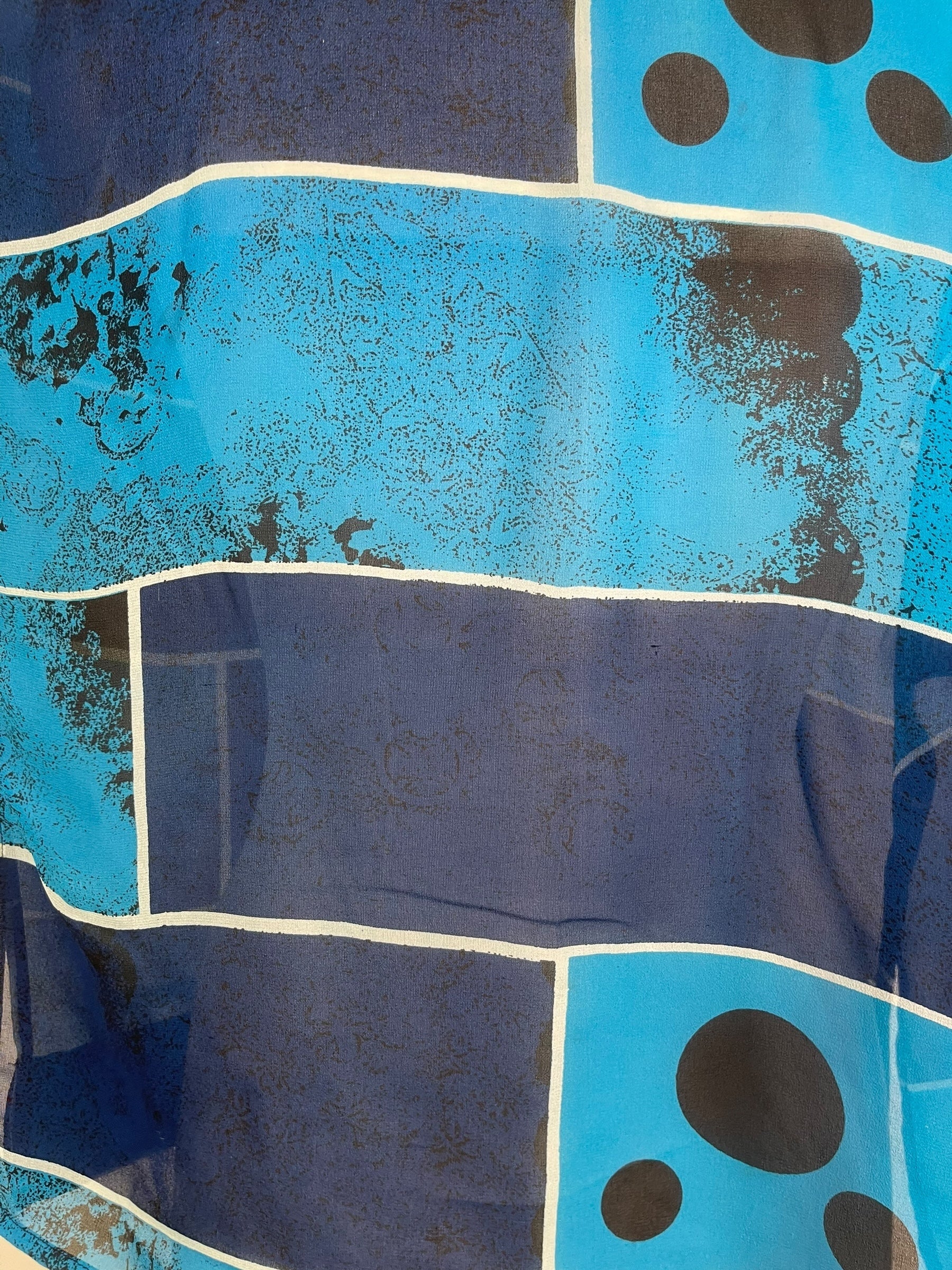 PREVIEW PRG8531 Sheer Wabi Sabi Pure Silk Side Slit Top by FEBRUARY2026 – Handmade ethical Side Slit Top from sariKNOTsari using upcycled silk. Designed in Canada for travel and slow fashion, loved from Toronto to LA to Sydney.