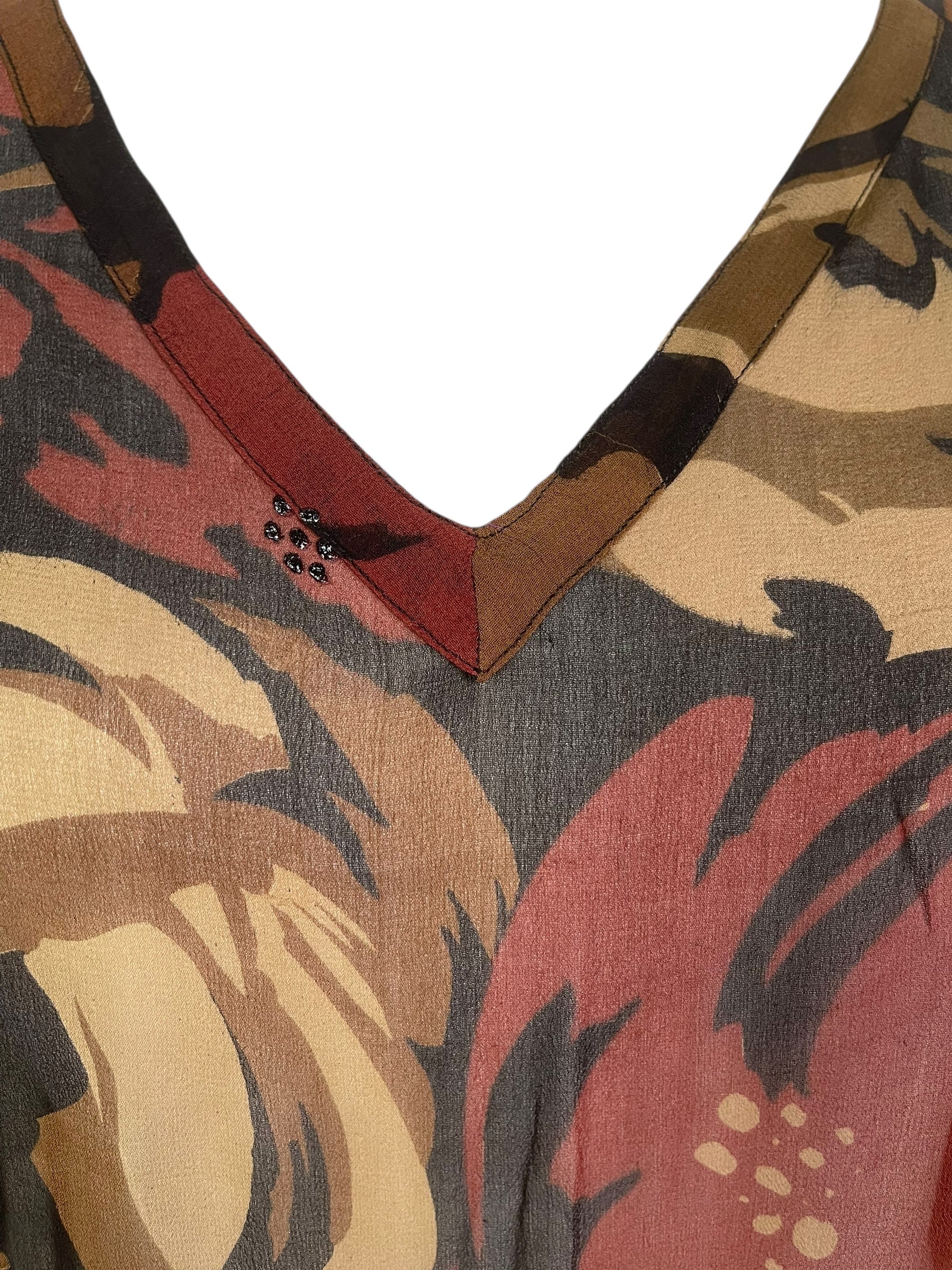 PRG8848 Sheer  Wabi Sabi Pure Silk Midi Length Kaftan by 15 FEBRUARY 2026 – Handmade ethical Midi Length Kaftan from sariKNOTsari using upcycled silk. Designed in Canada for travel and slow fashion, loved from Toronto to LA to Sydney.