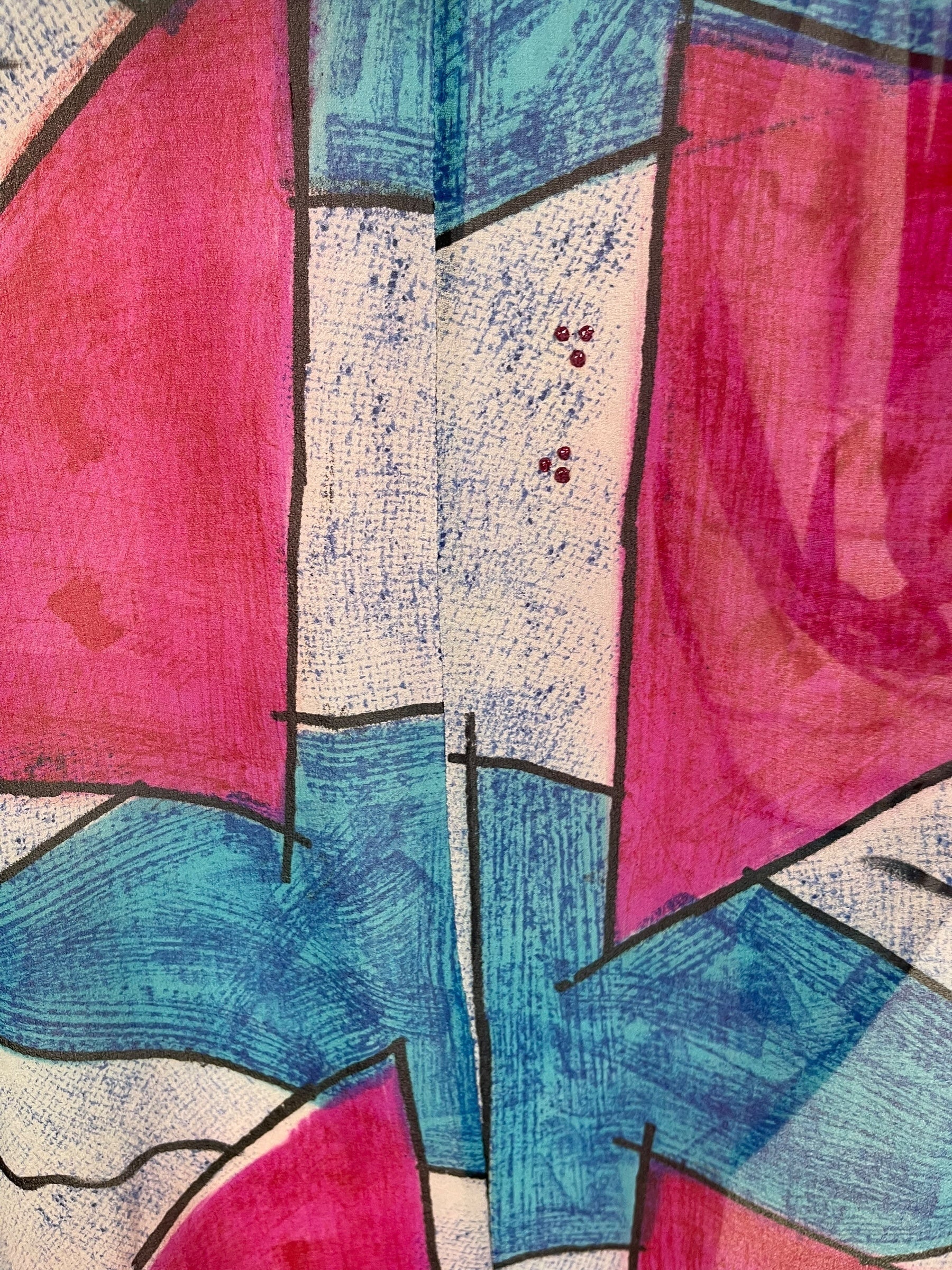 PRG7270 Sheer Wabi Sabi Pure Silk Waterfall Top