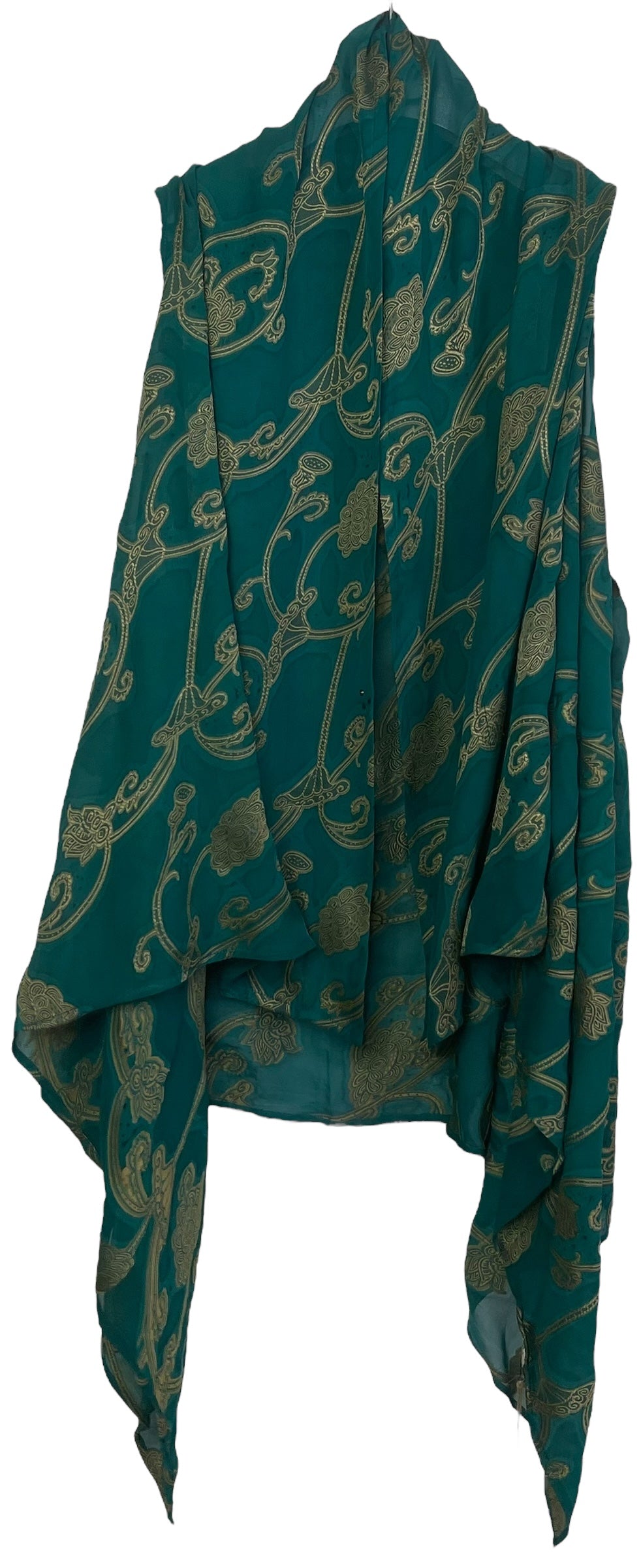 PRG7654B Sheer Avatar Pure Silk Versatile Vest