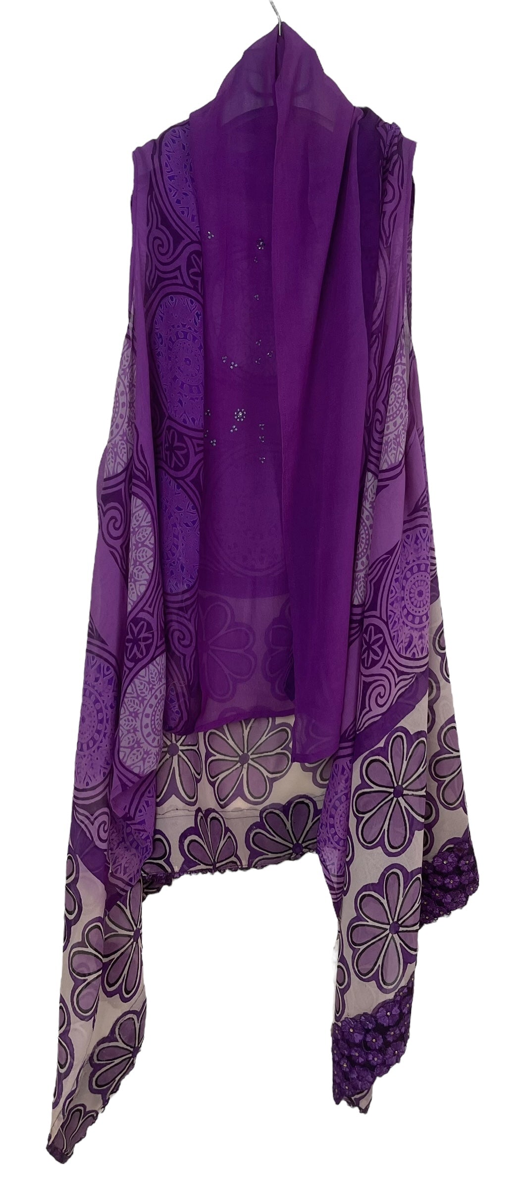 PRG8174 Sheer Wabi Sabi Pure Silk Versatile Vest