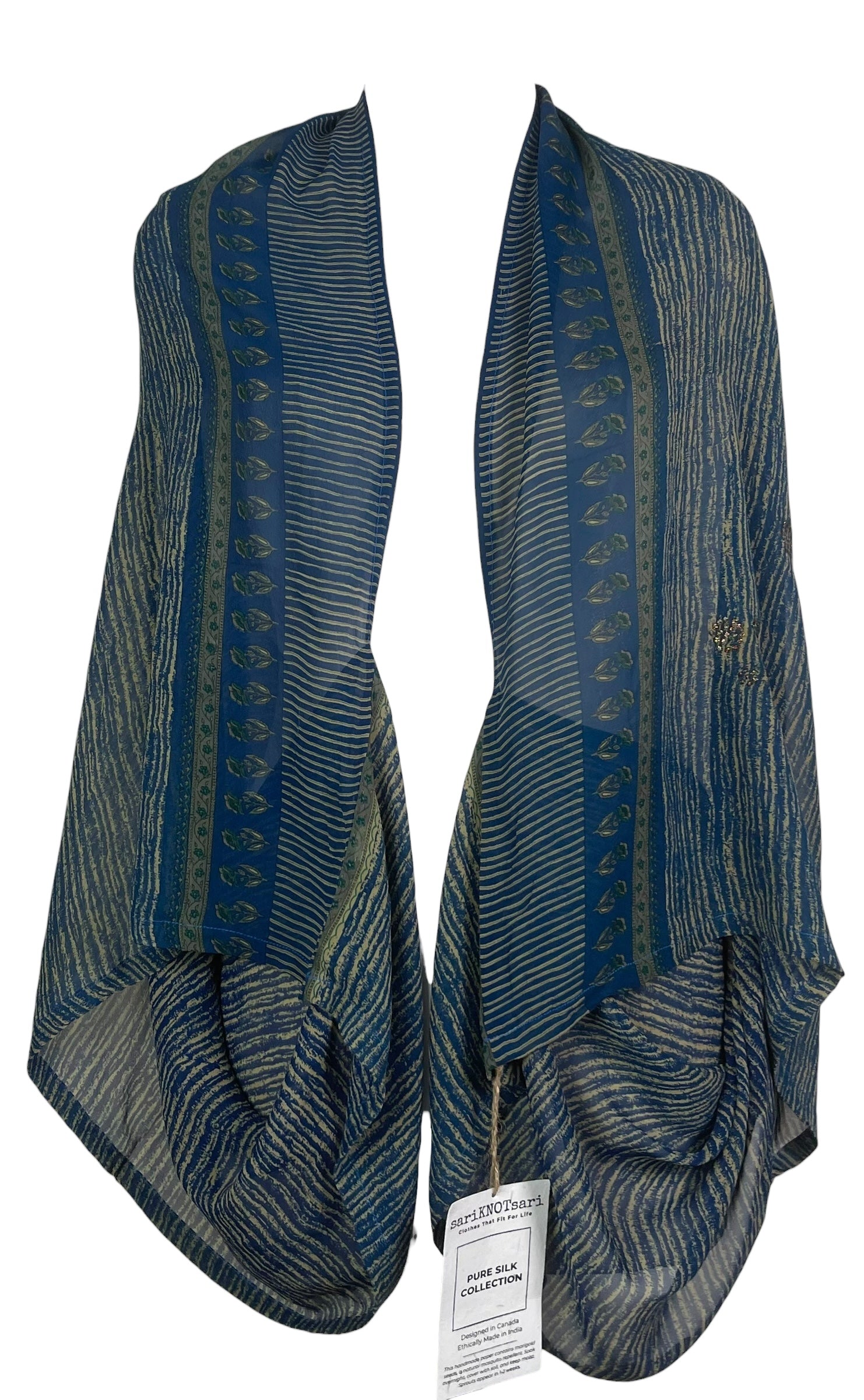 PRG8141 Sheer Avatar Pure Silk Shrug