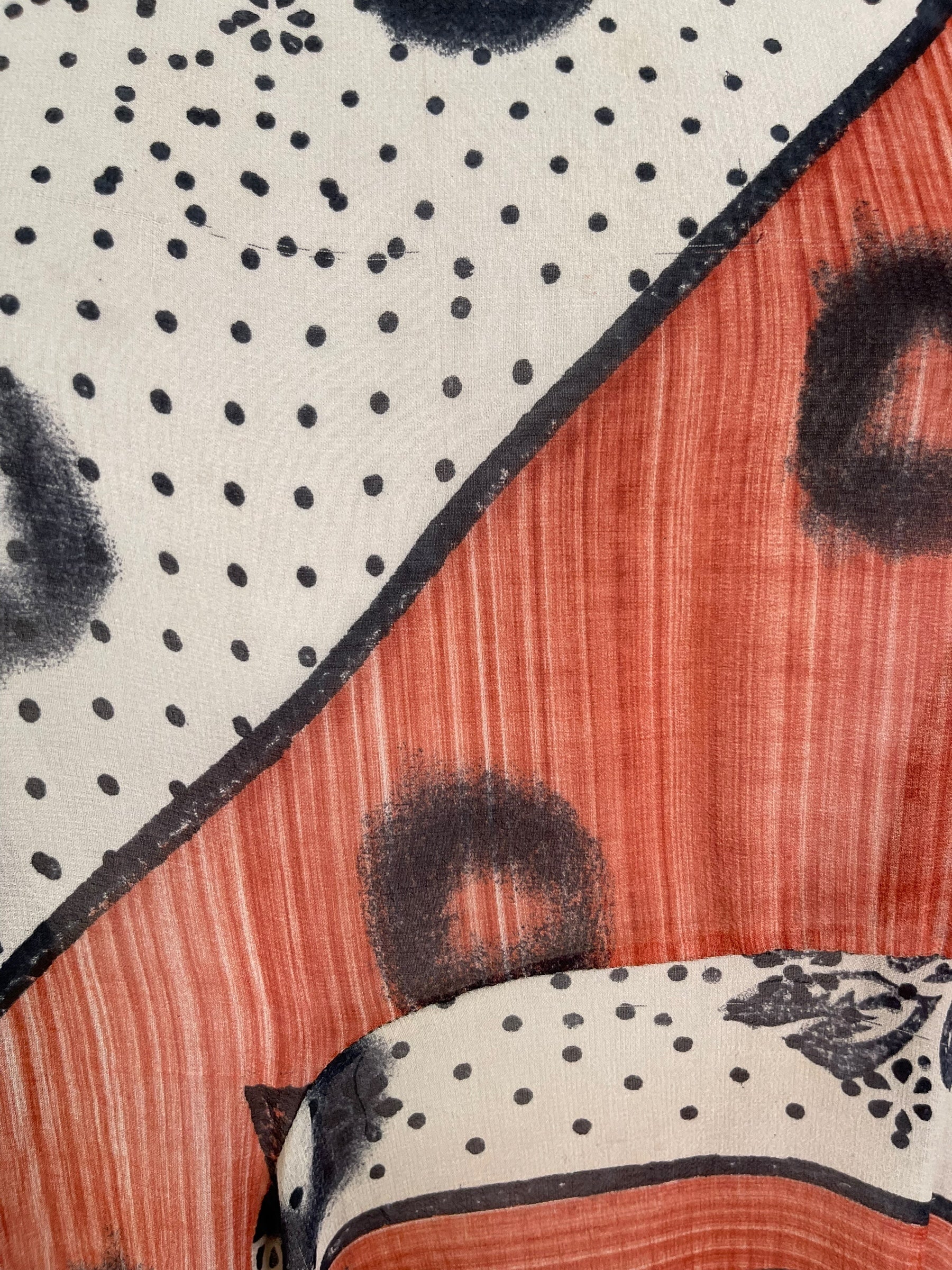 PRG7185 Sheer Wabi Sabi Sculptural Silk Long Tunic Dress