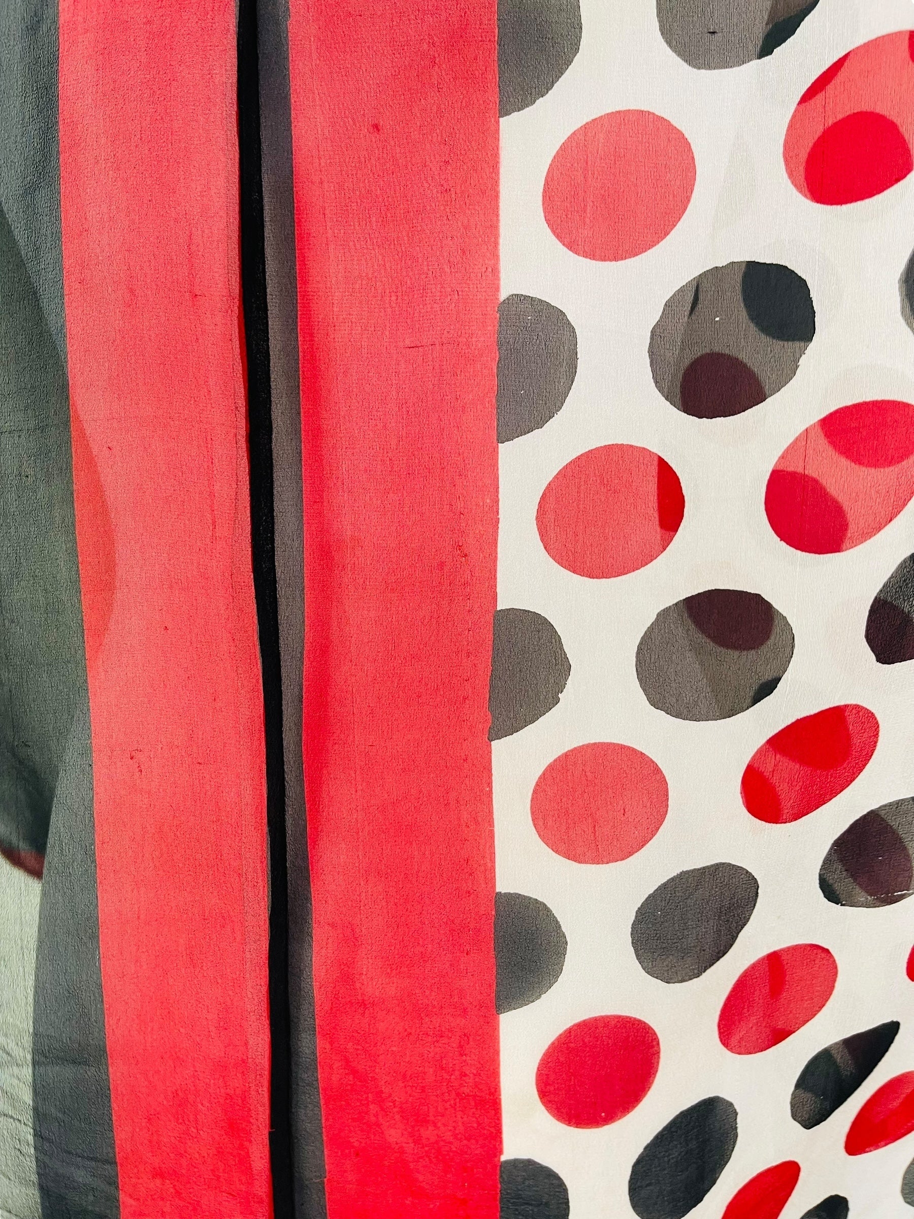 PRG7579 Sheer Wabi Sabi Pure Silk Waterfall Top