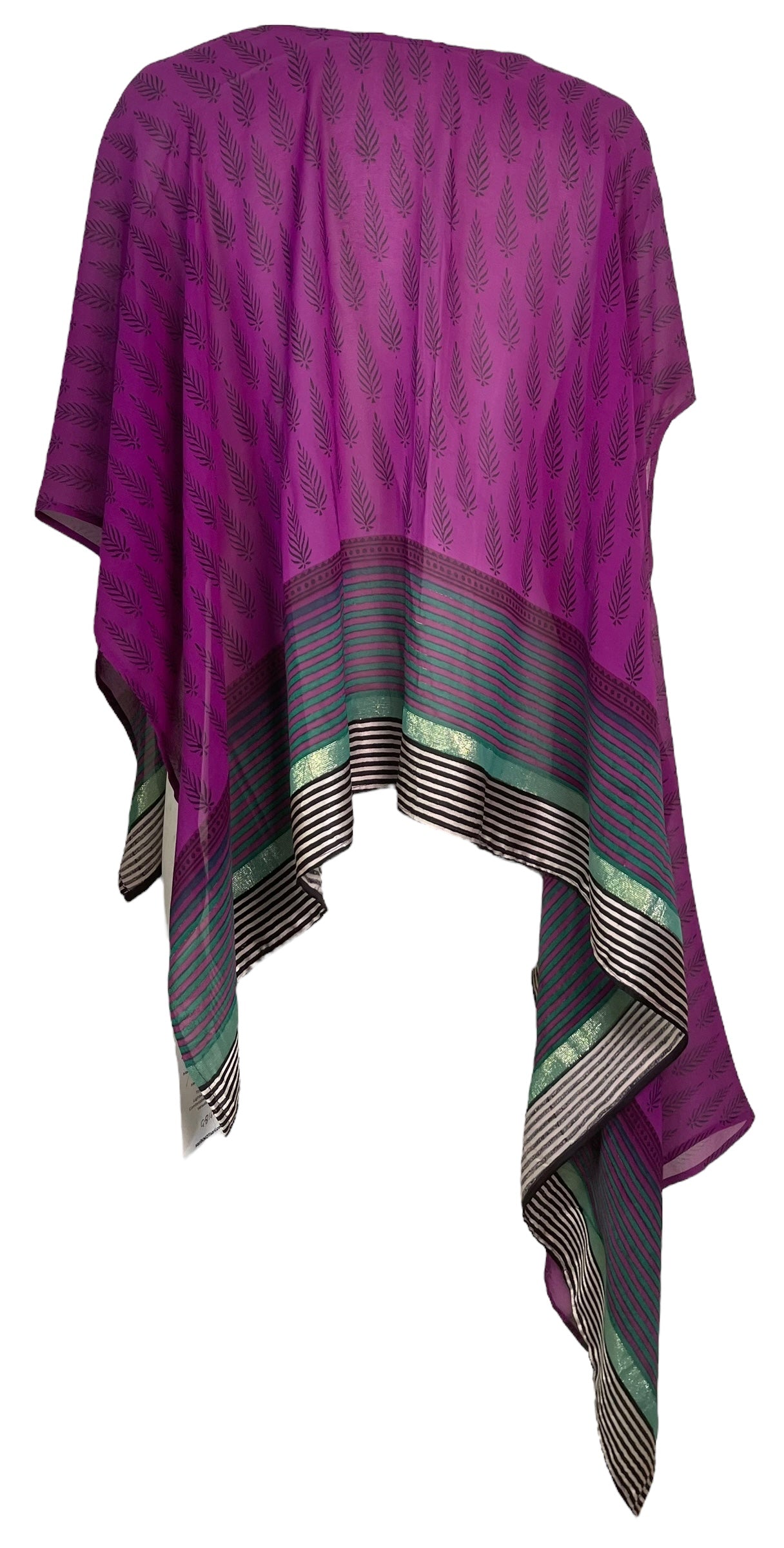 PRG8166 Sheer Avatar Pure Silk Versatile Vest