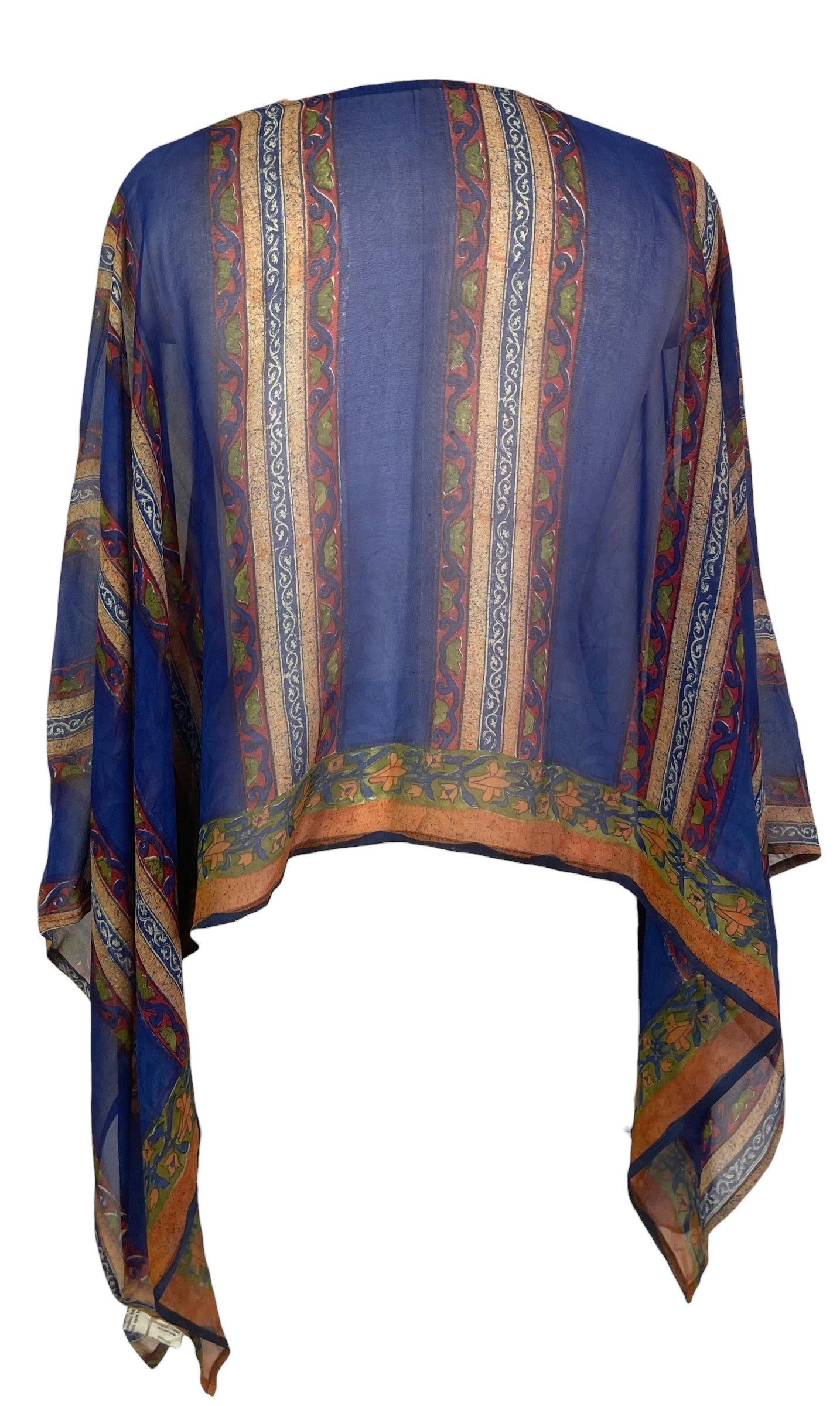 PREVIEW PRG8632B Sheer Avatar Pure Silk Capelet Poncho