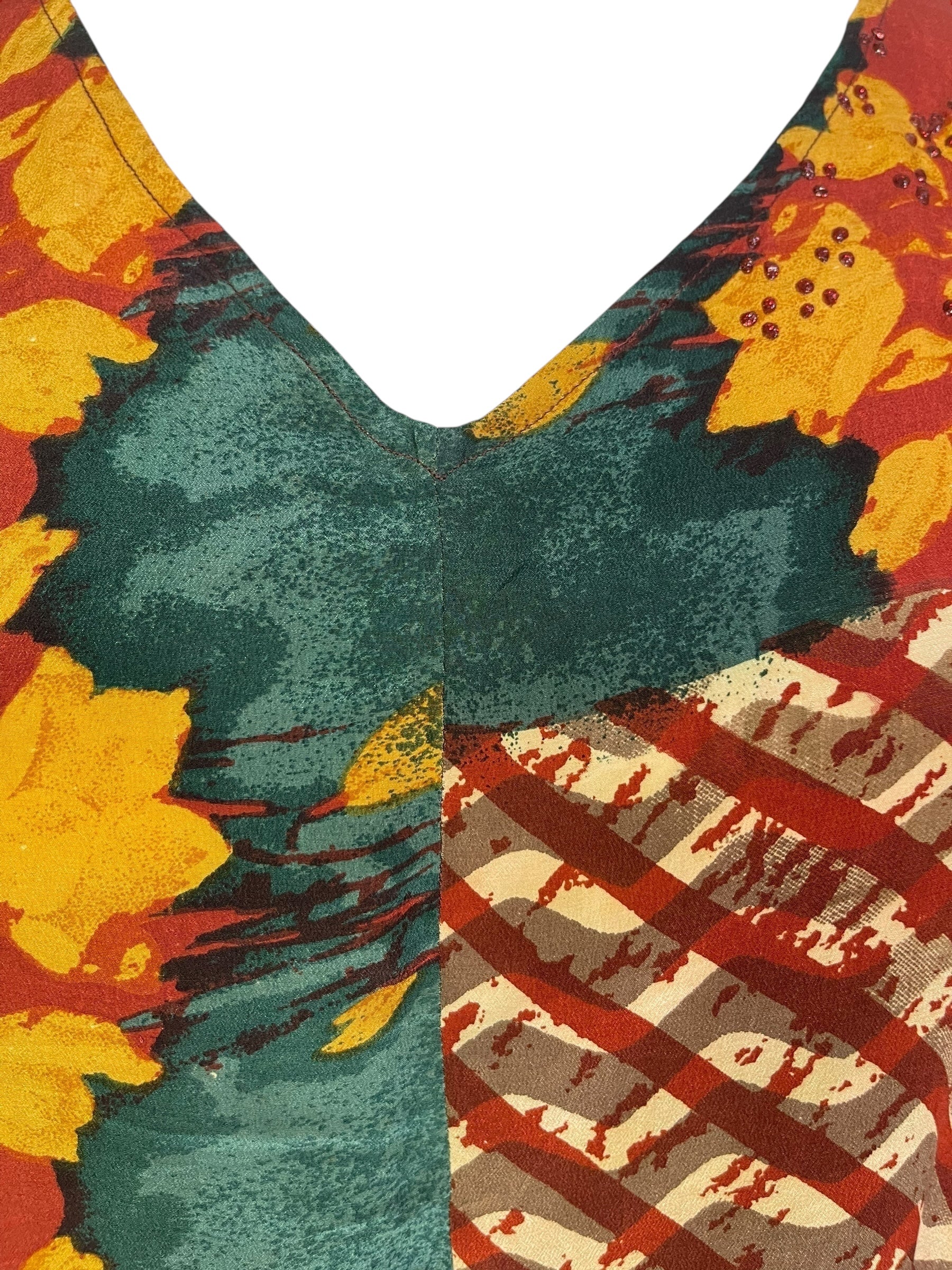 PRC6862 Avatar Pure Silk Waterfall Top