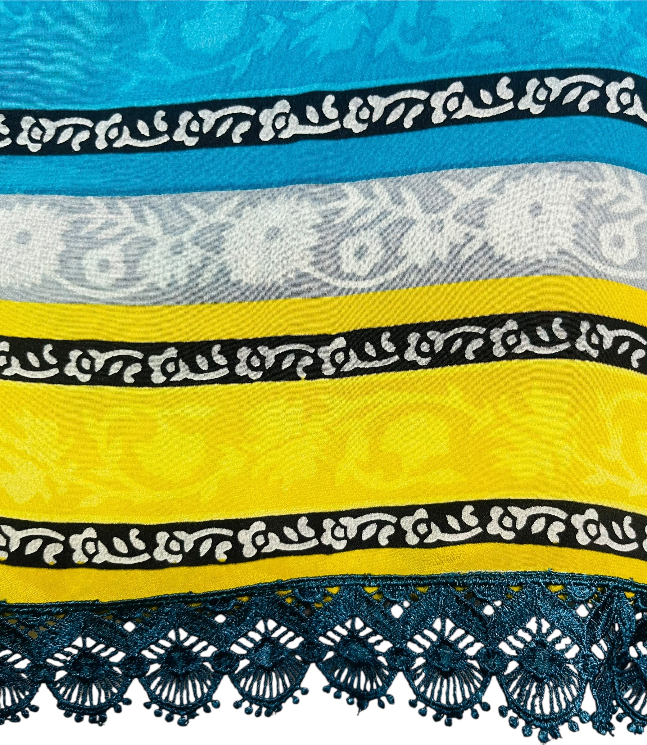 PRC6722 Avatar Pure Silk Side Slit Top