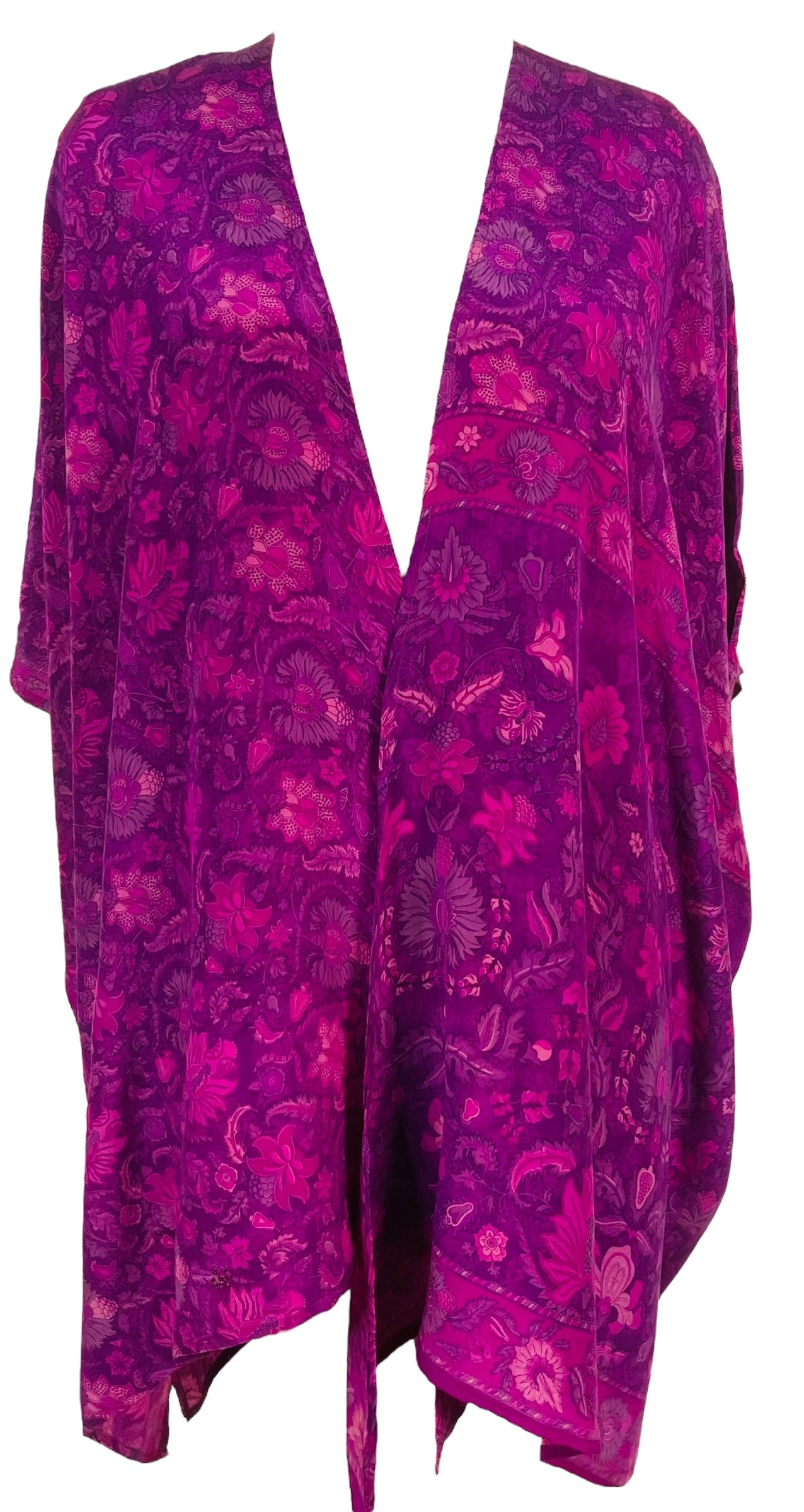 PRC6960 Wabi Sabi Pure Silk Cardigan